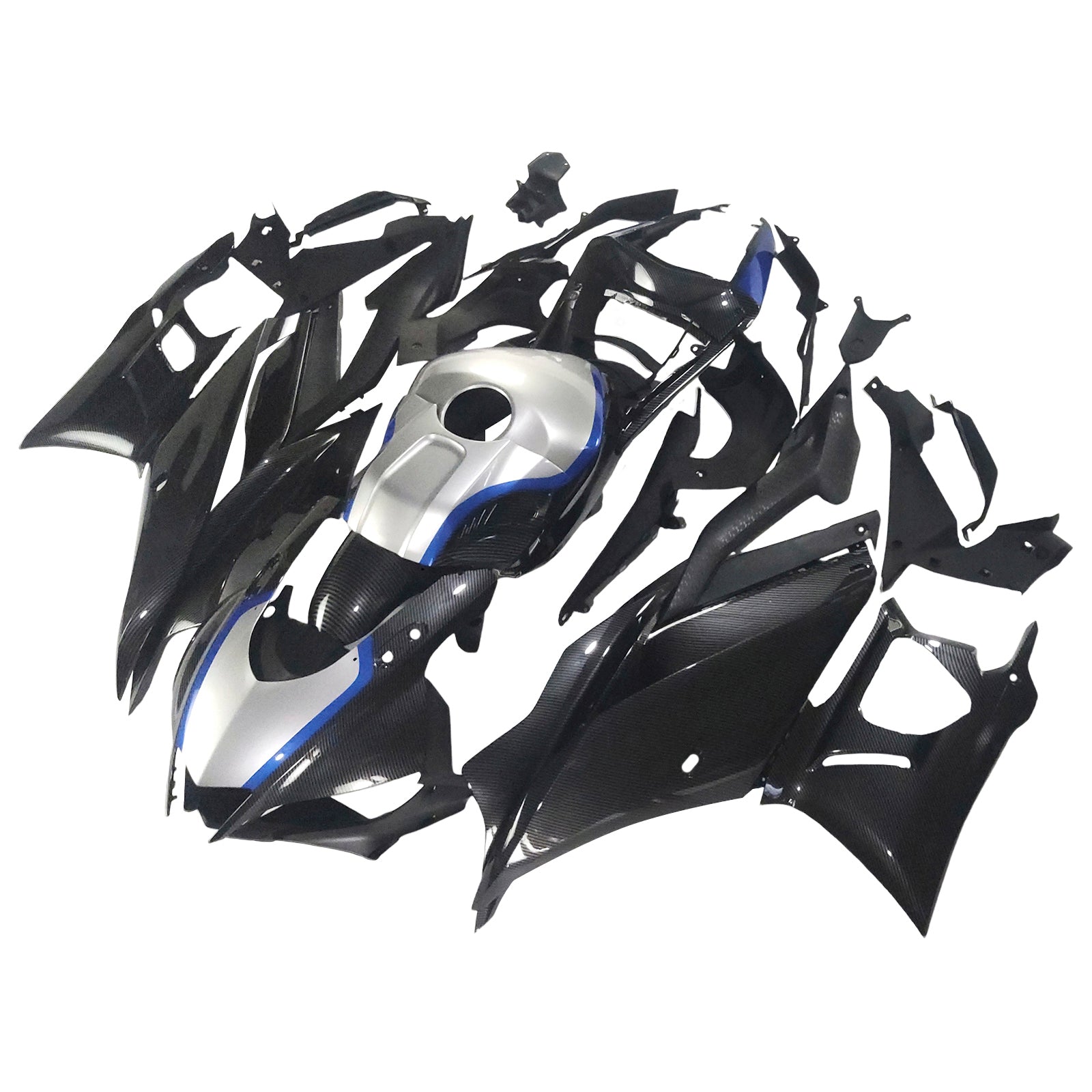 Kit de carénage d'injection Yamaha YZF-R3 R25 2019-2021, carrosserie en plastique ABS