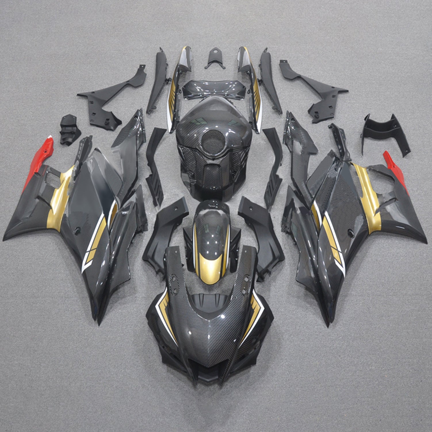 Kit de carénage d'injection Yamaha YZF-R3 R25 2019-2021, carrosserie en plastique ABS