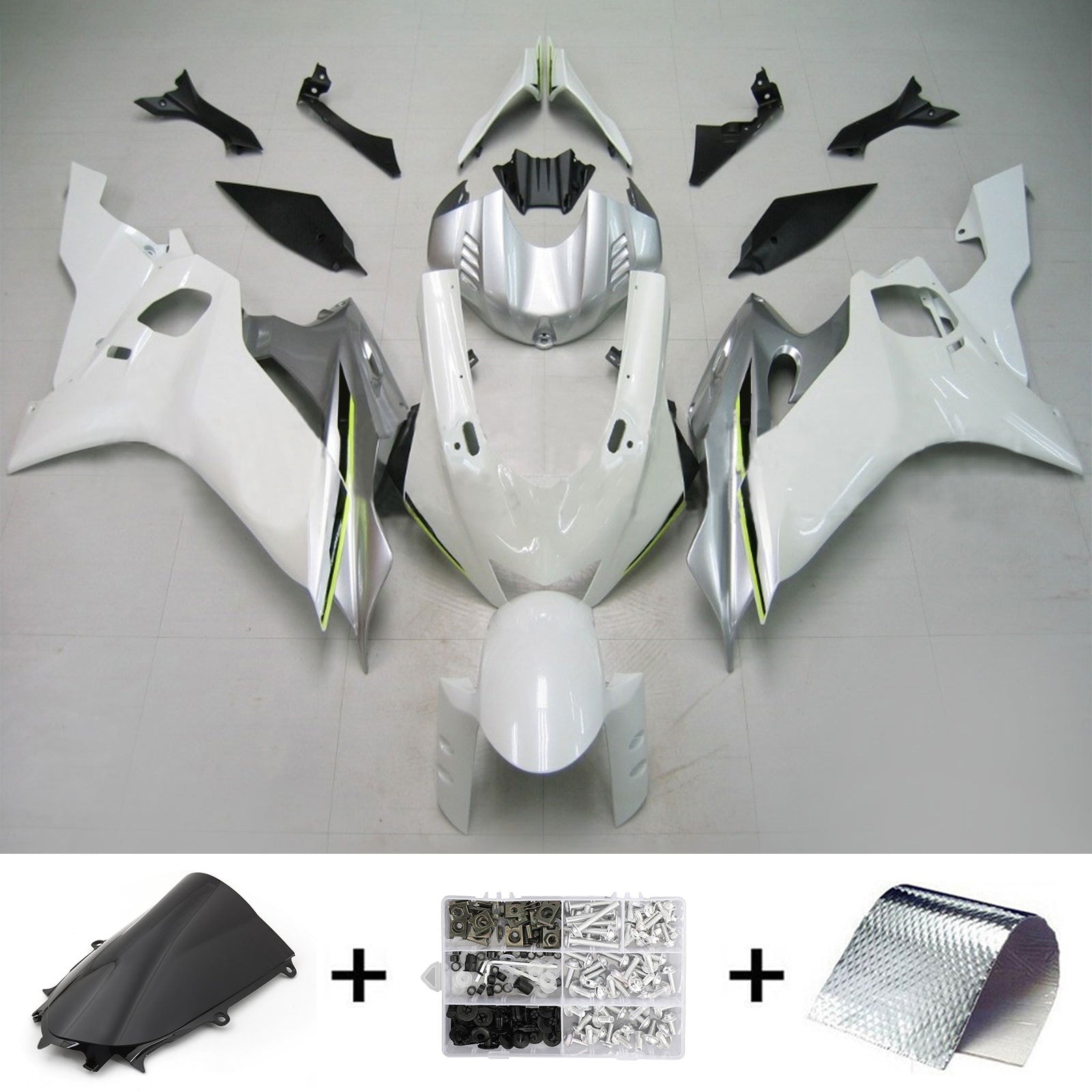 Kit de carénage Amotopart pour Yamaha YZF 600 R6 2017-2020 générique