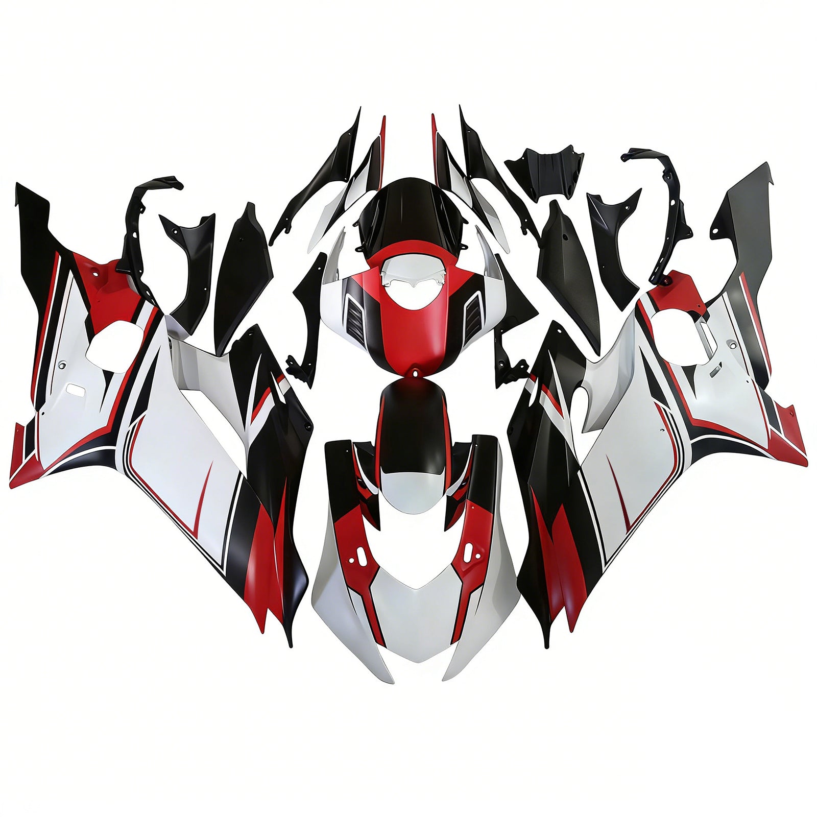 Amotopart Yamaha YZF-R6 2017-2022 Kit Carrosserie plastični abs