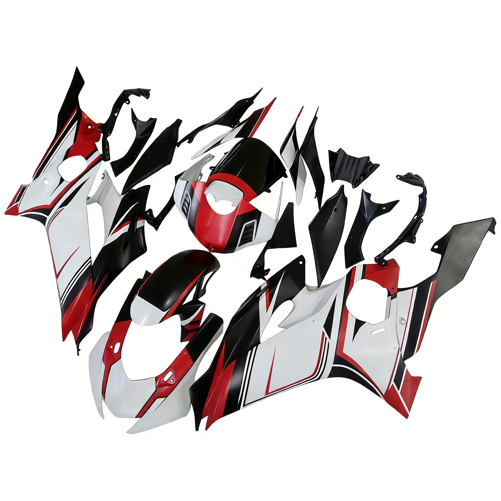 Amotopart Yamaha YZF-R6 2017-2022 Kit Carrosserie plastični abs