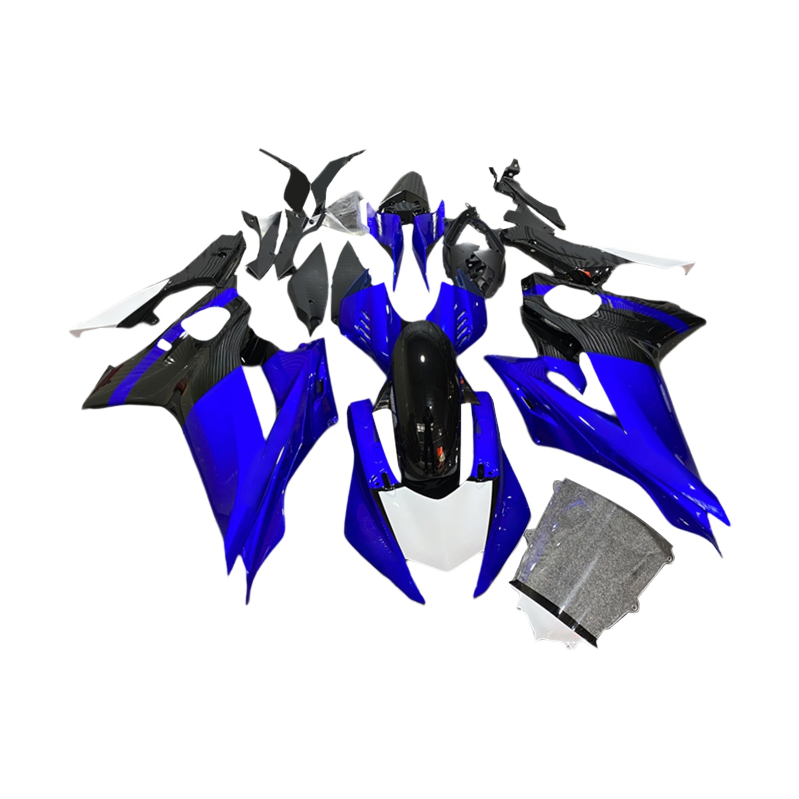 Amotopart Yamaha YZF-R6 2017-2022 ABS muovinen korin suojasarja