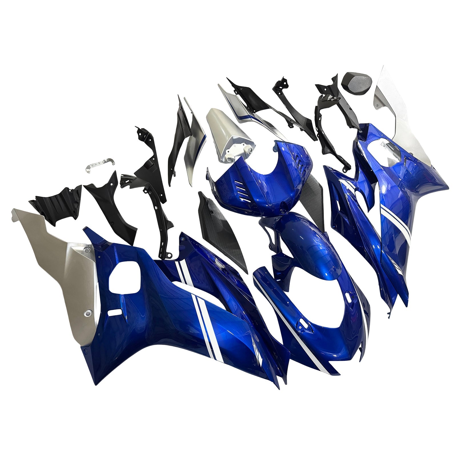 Amotopart Yamaha YZF-R6 2017-2022 ABS muovinen korin suojasarja