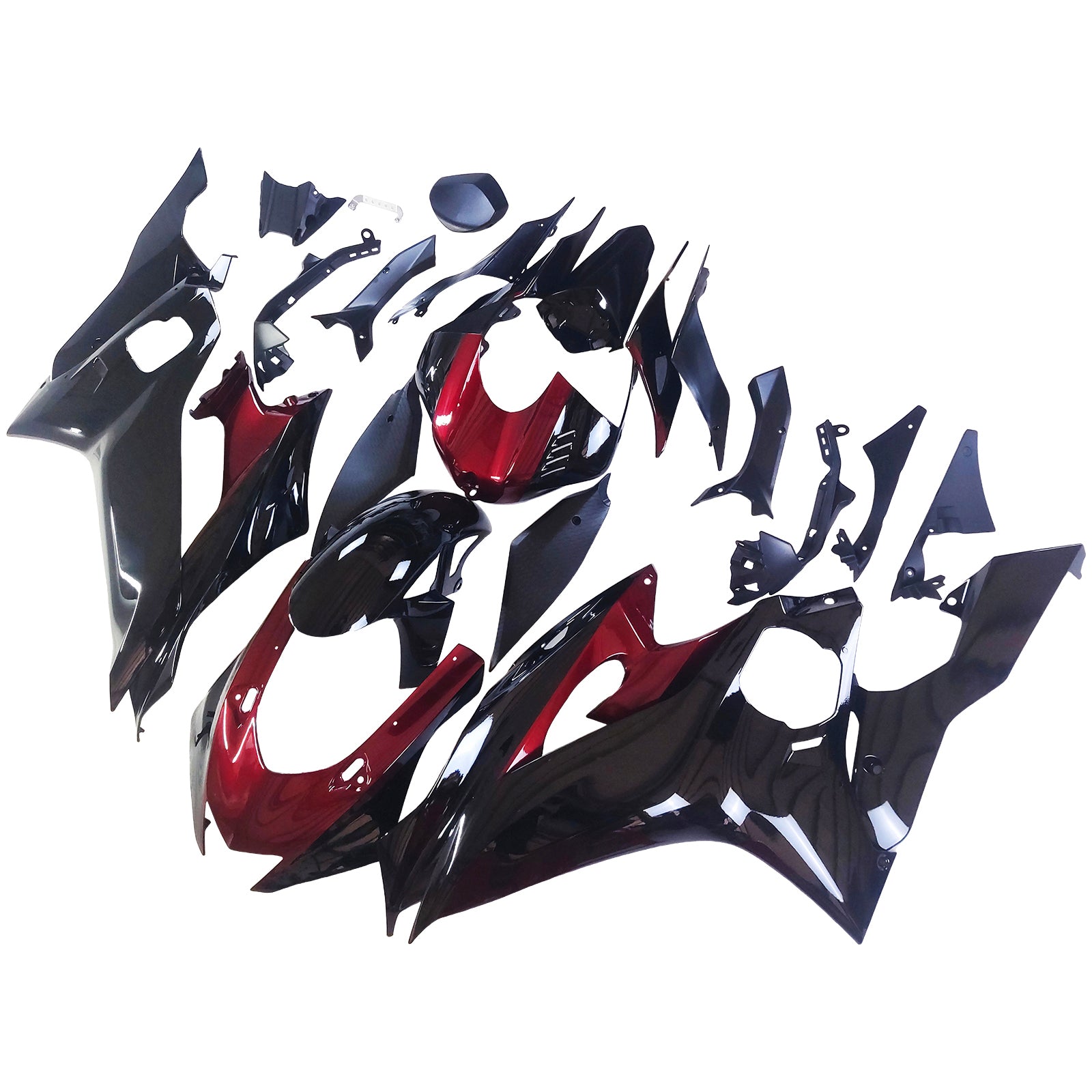 Kit de carénage d'injection Yamaha YZF-R6 2017-2023 carrosserie plastique ABS