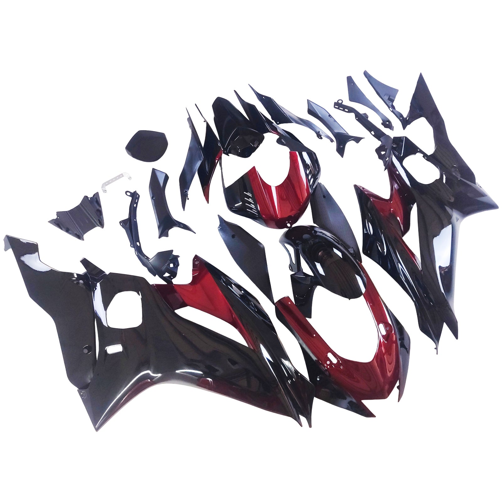 Kit de carénage d'injection Yamaha YZF-R6 2017-2023 carrosserie plastique ABS
