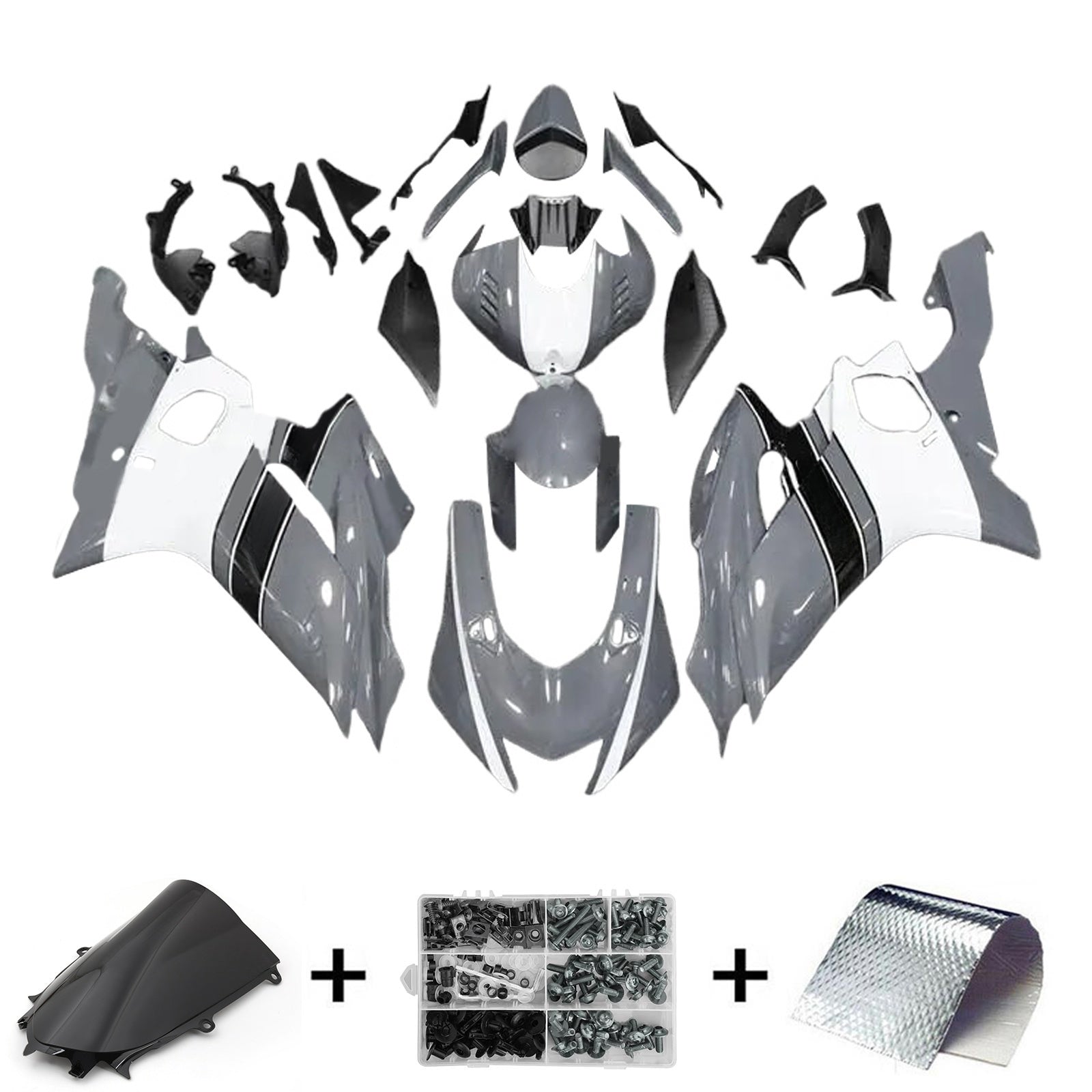 Kit carenado de inyección Yamaha YZF-R6 2017-2023 Carrocería de plástico ABS