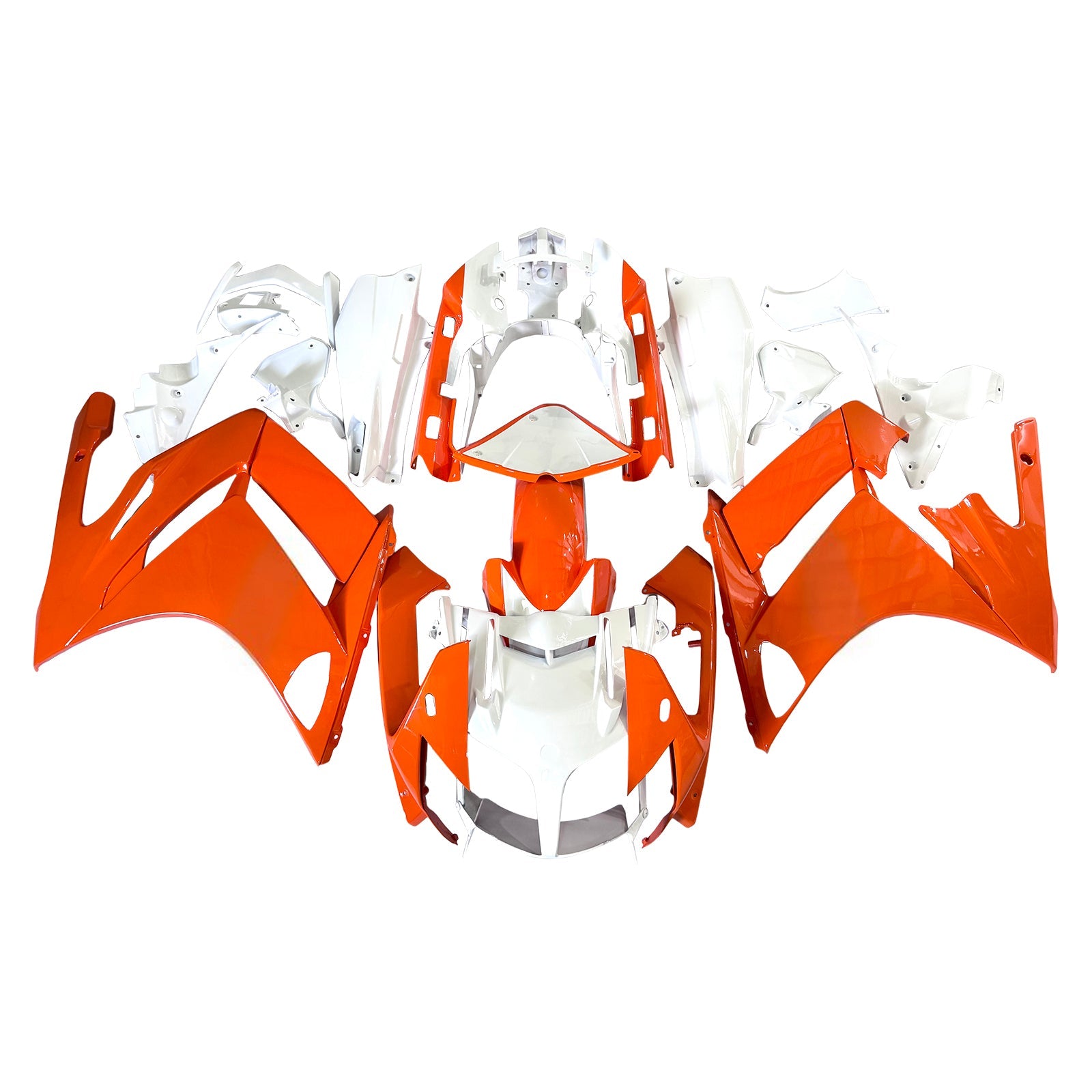 Amotopart Yamaha FJR 1300 2001-2006 Kit Carénage Carrosserie Plastique ABS