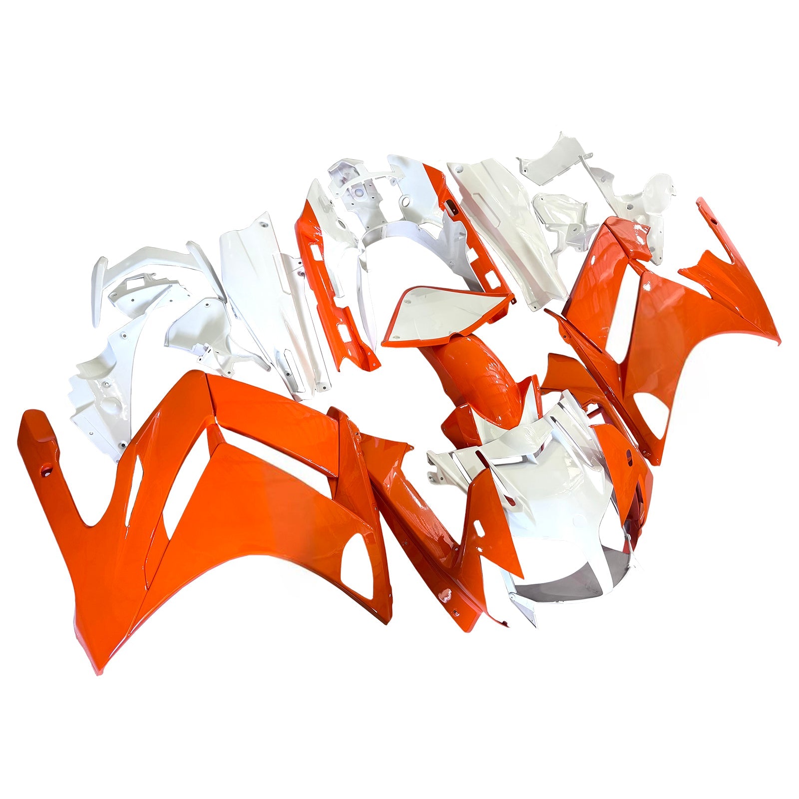 Amotopart Yamaha FJR 1300 2001-2006 Kit Carénage Carrosserie Plastique ABS