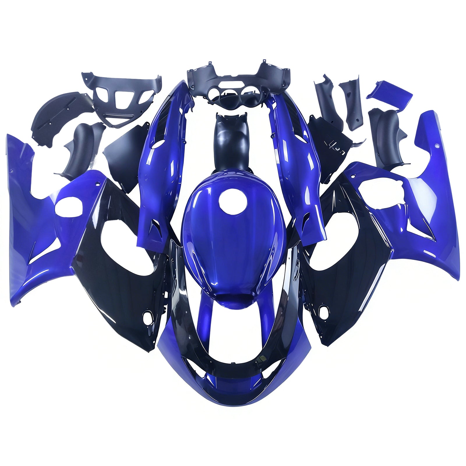 1996-2007 Yamaha YZF 600R Thundercat Kit de carénage d'injection carrosserie plastique ABS