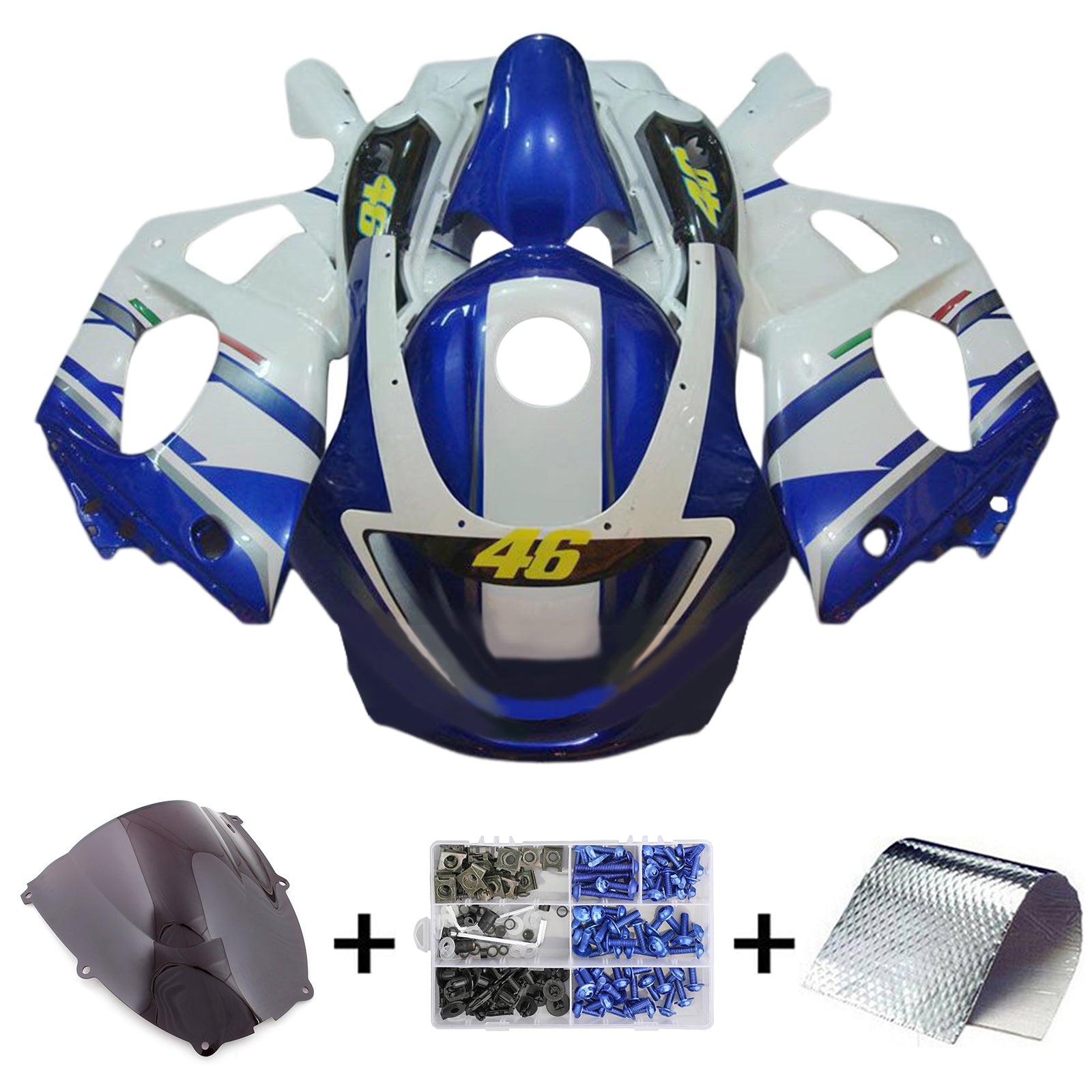 1996-2007 Yamaha YZF 600R komplet Thundercat iz injekcijskega plastičnega podprtega abs
