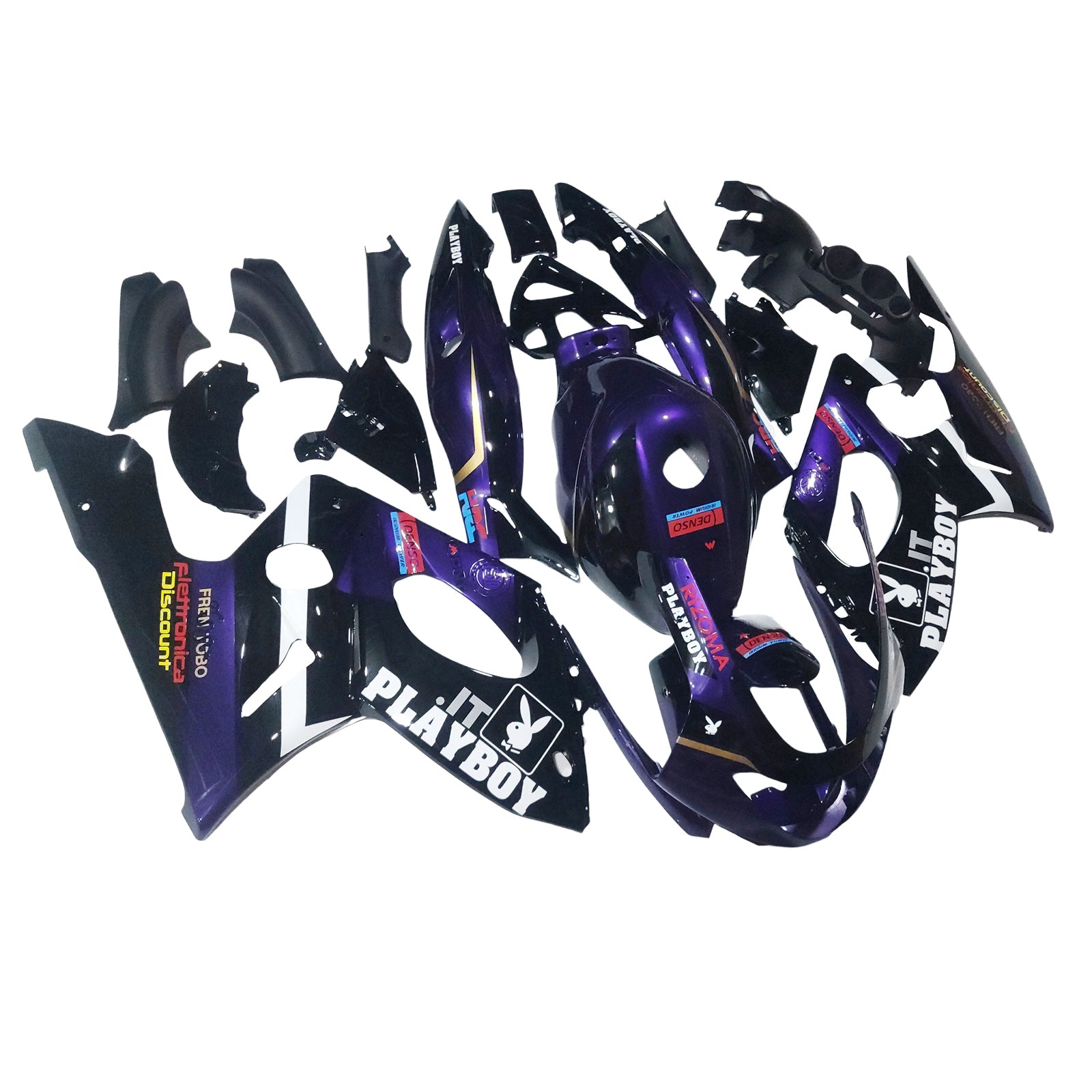 1996-2007 Yamaha YZF 600R komplet Thundercat iz injekcijskega plastičnega podprtega abs