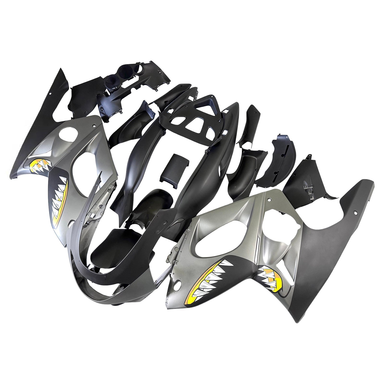 1996-2007 Yamaha YZF 600R Thundercat Kit de carénage d'injection carrosserie plastique ABS