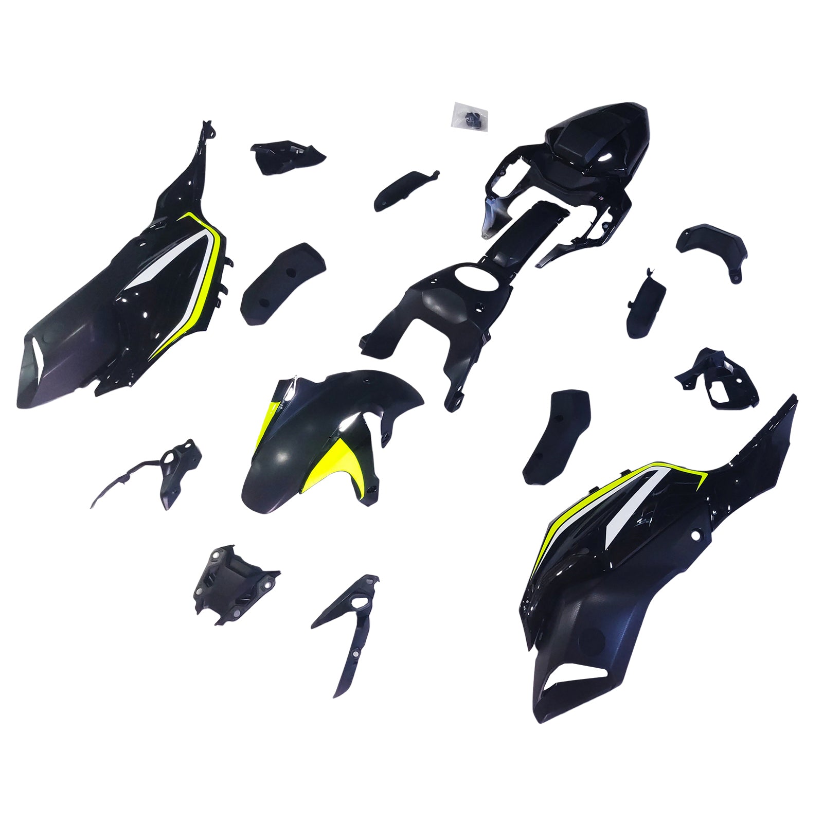 Kit carenatura iniezione carrozzeria in plastica ABS Yamaha MT-07 FZ-07 2012-2017