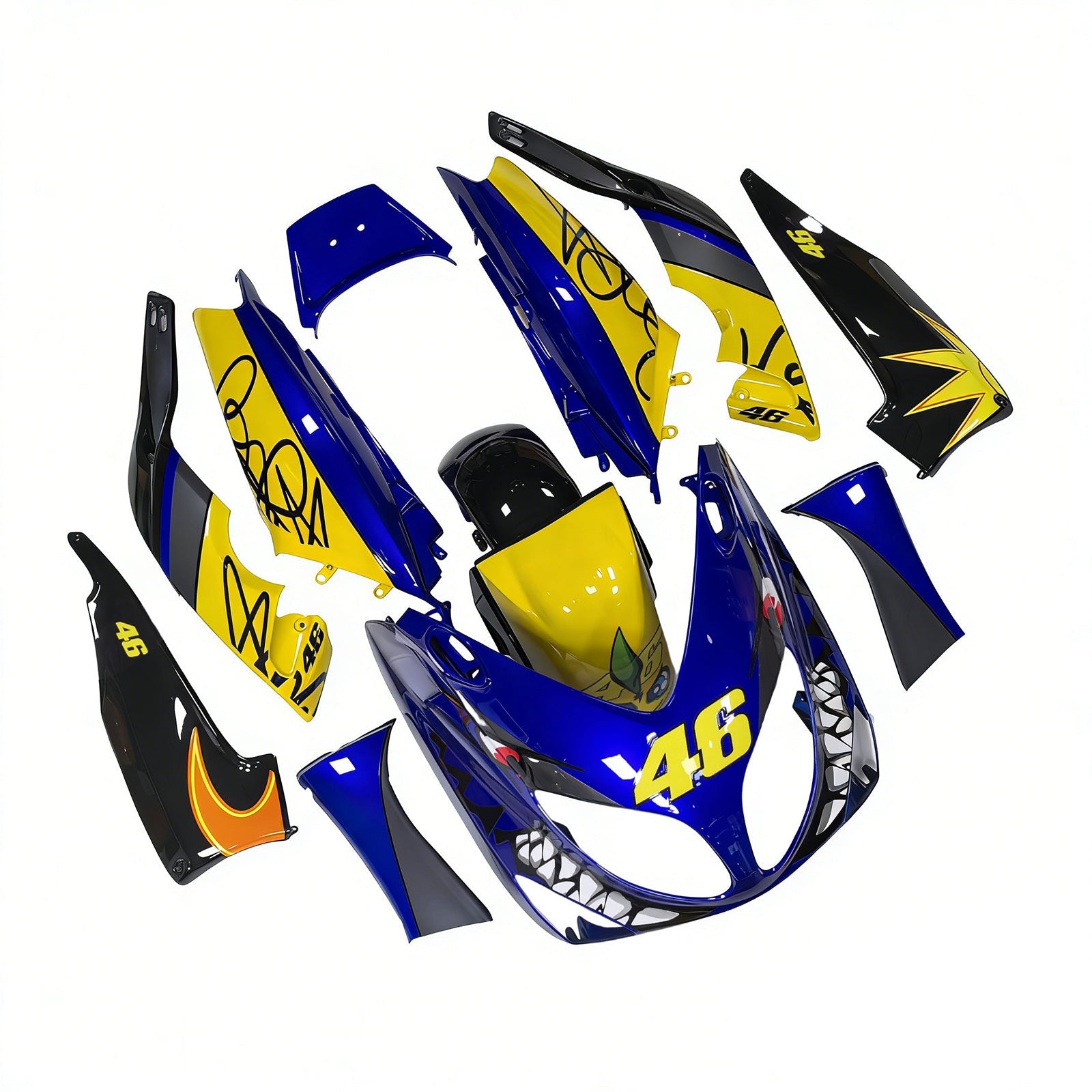 Kit de inyección de plástico ABS adaptado para Yamaha T-Max 2001-2007