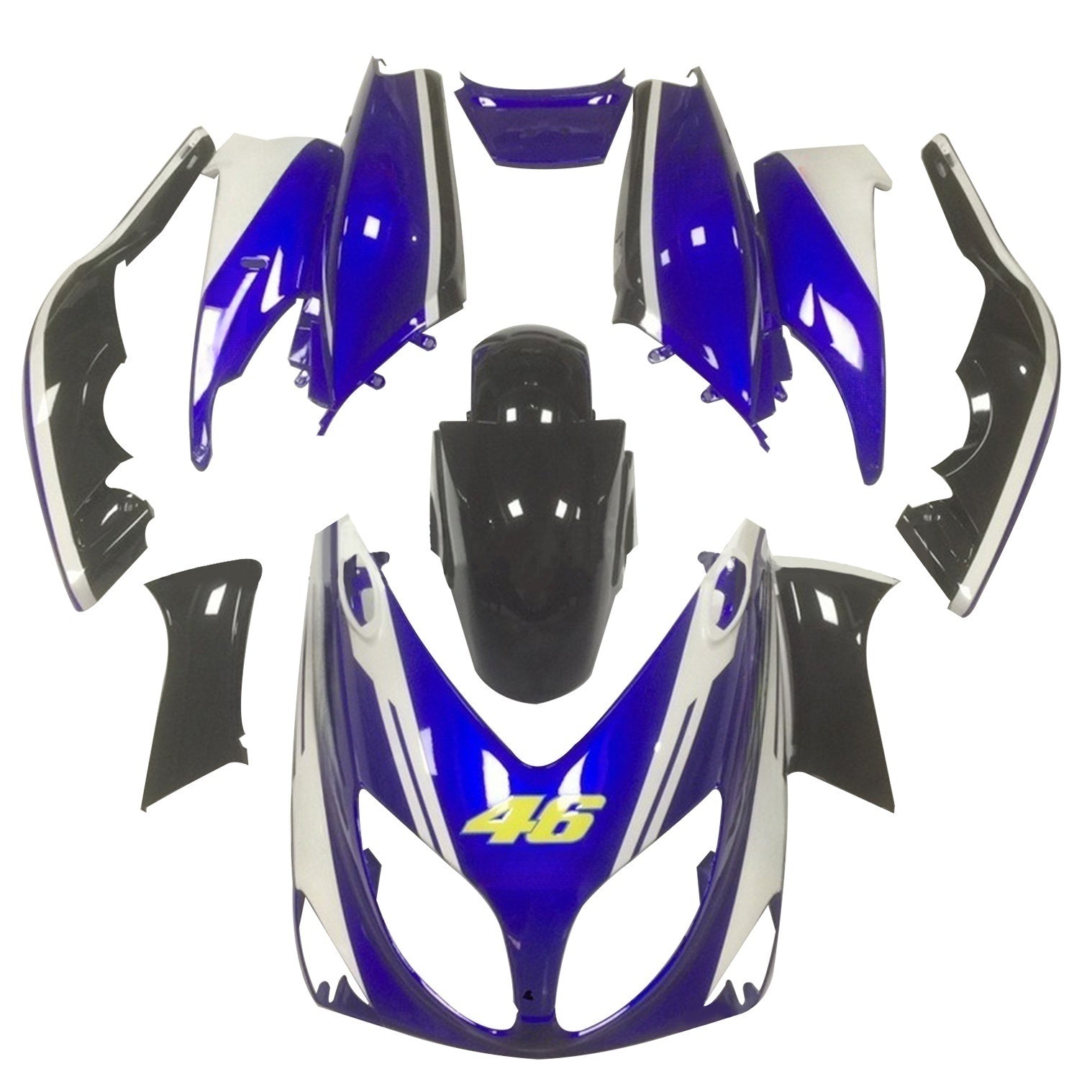 Kit de carénage d'injection Yamaha T-Max 2001-2007, carrosserie en plastique ABS
