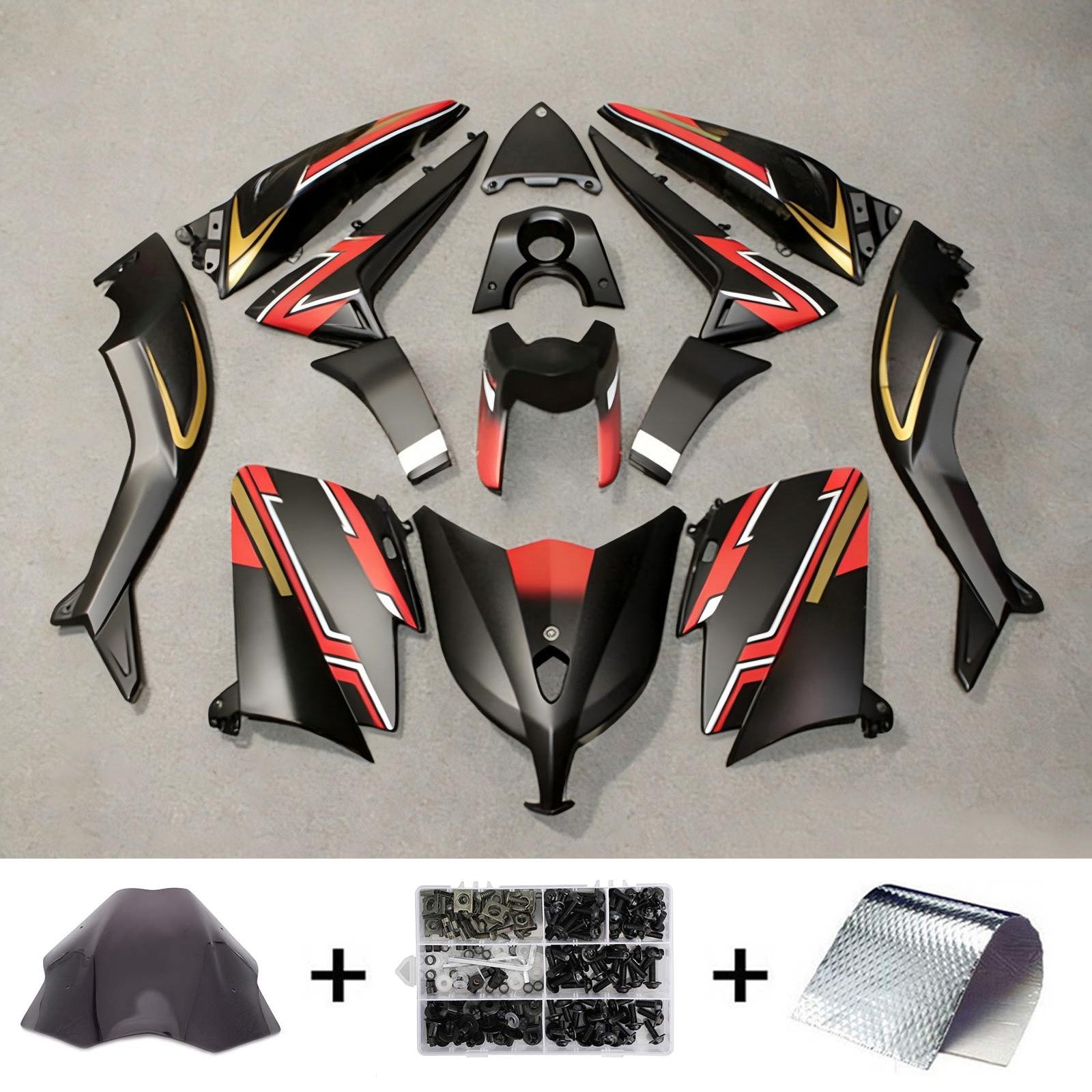 Injection Fairing Kit Bodywork fit For Yamaha T-Max TMAX530 2012-2014