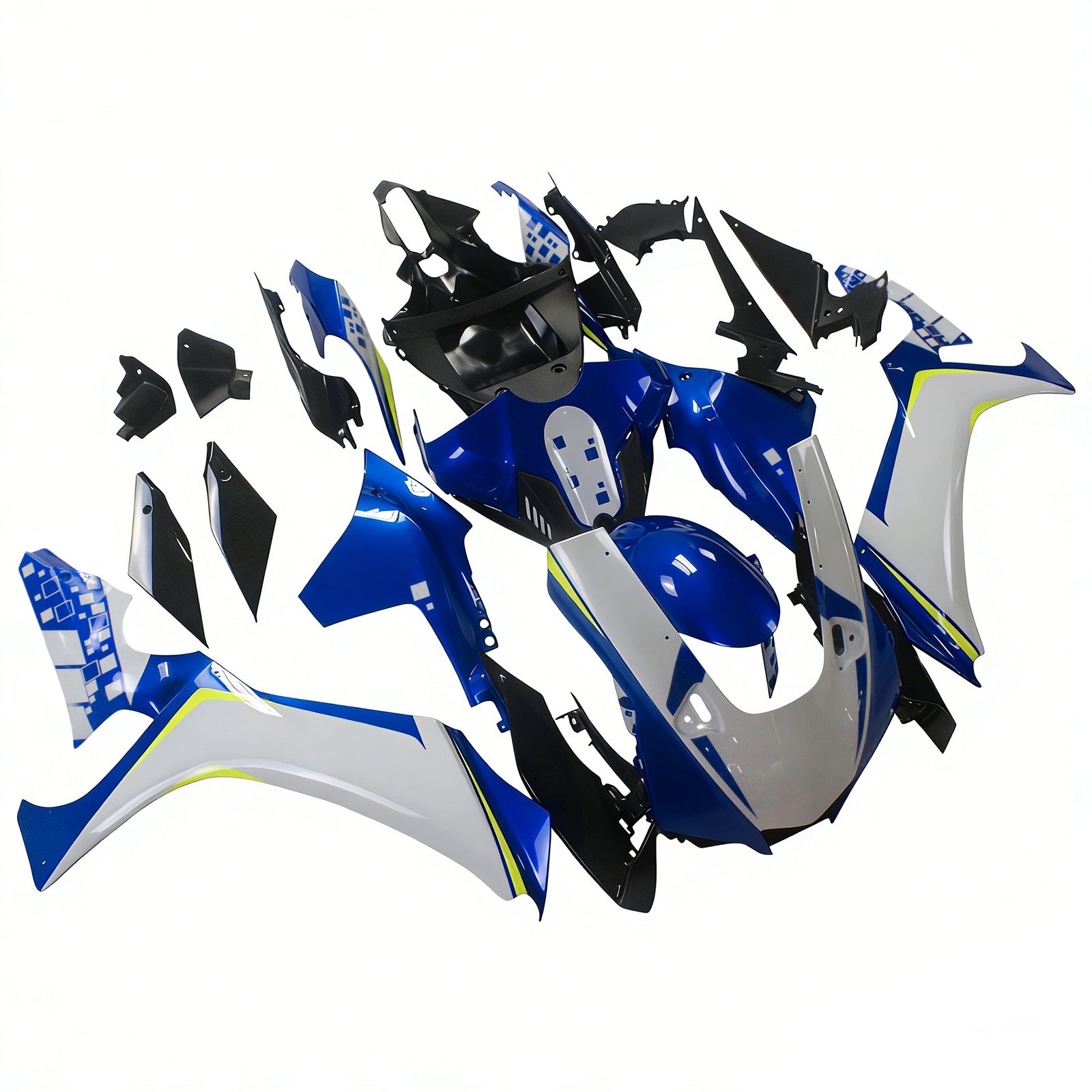 Amotopart Yamaha YZF R1 2020-2023 Kit Carénage Carrosserie Plastique ABS