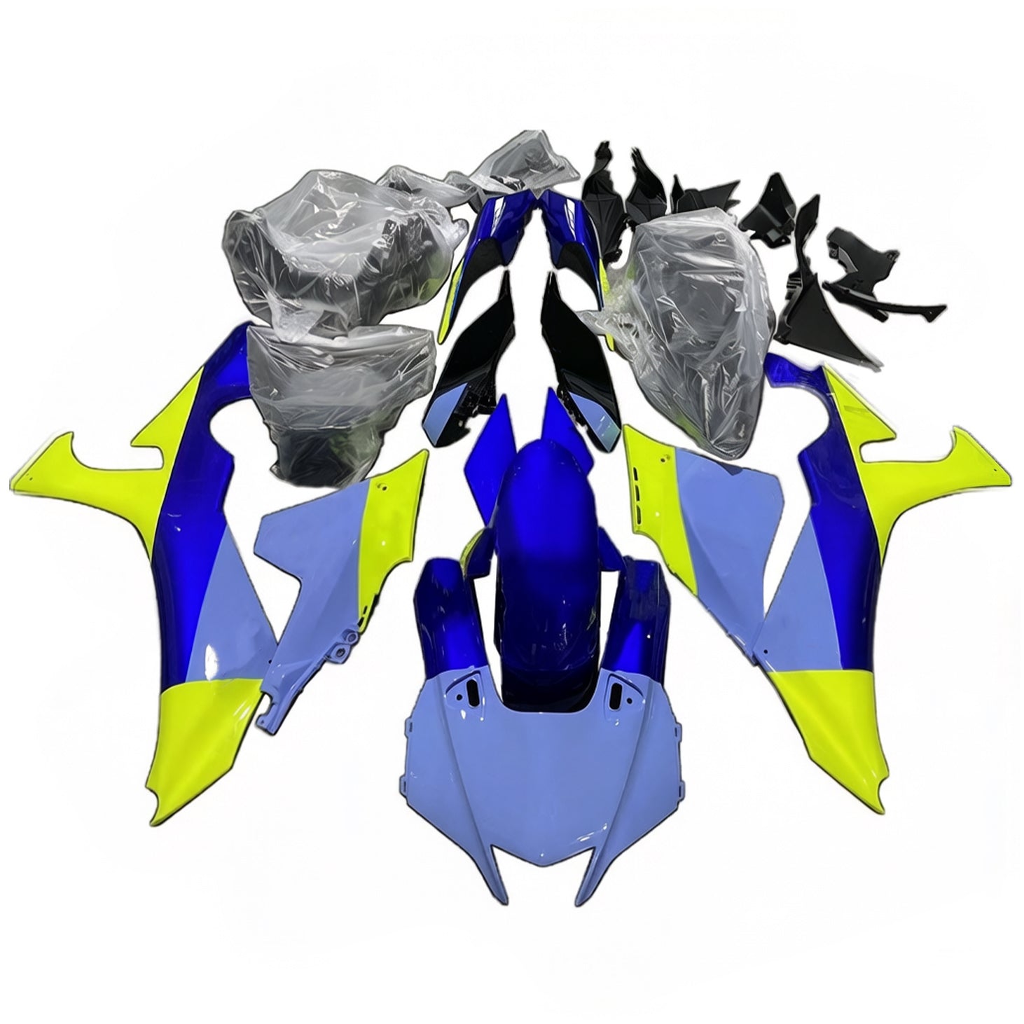 Kit de carénage d'injection Yamaha YZF-R1 2020-2024, carrosserie en plastique ABS