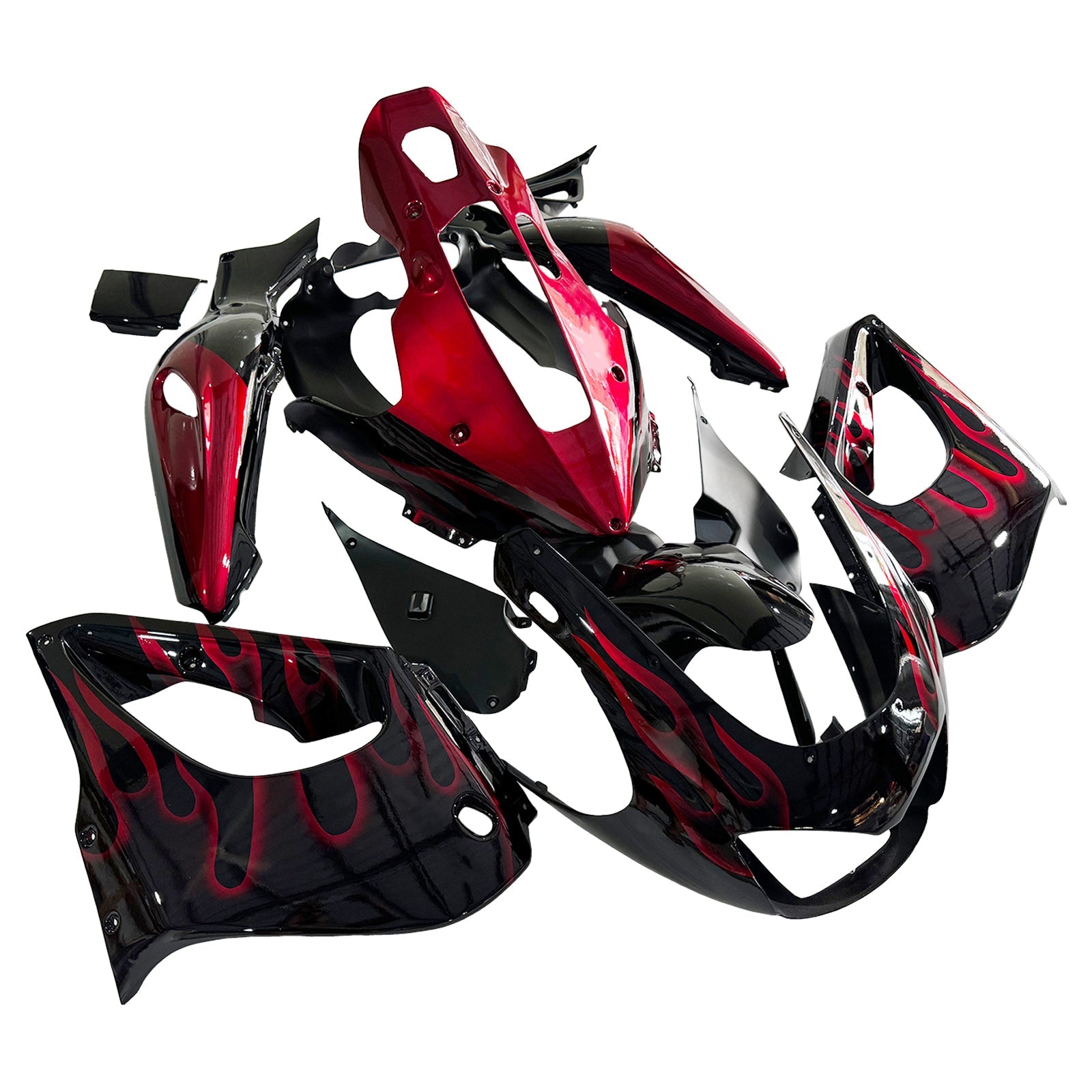 Kit de carénage 'injection carrosserie ABS pour Yamaha YZF1000R Thunderace 1997-2007