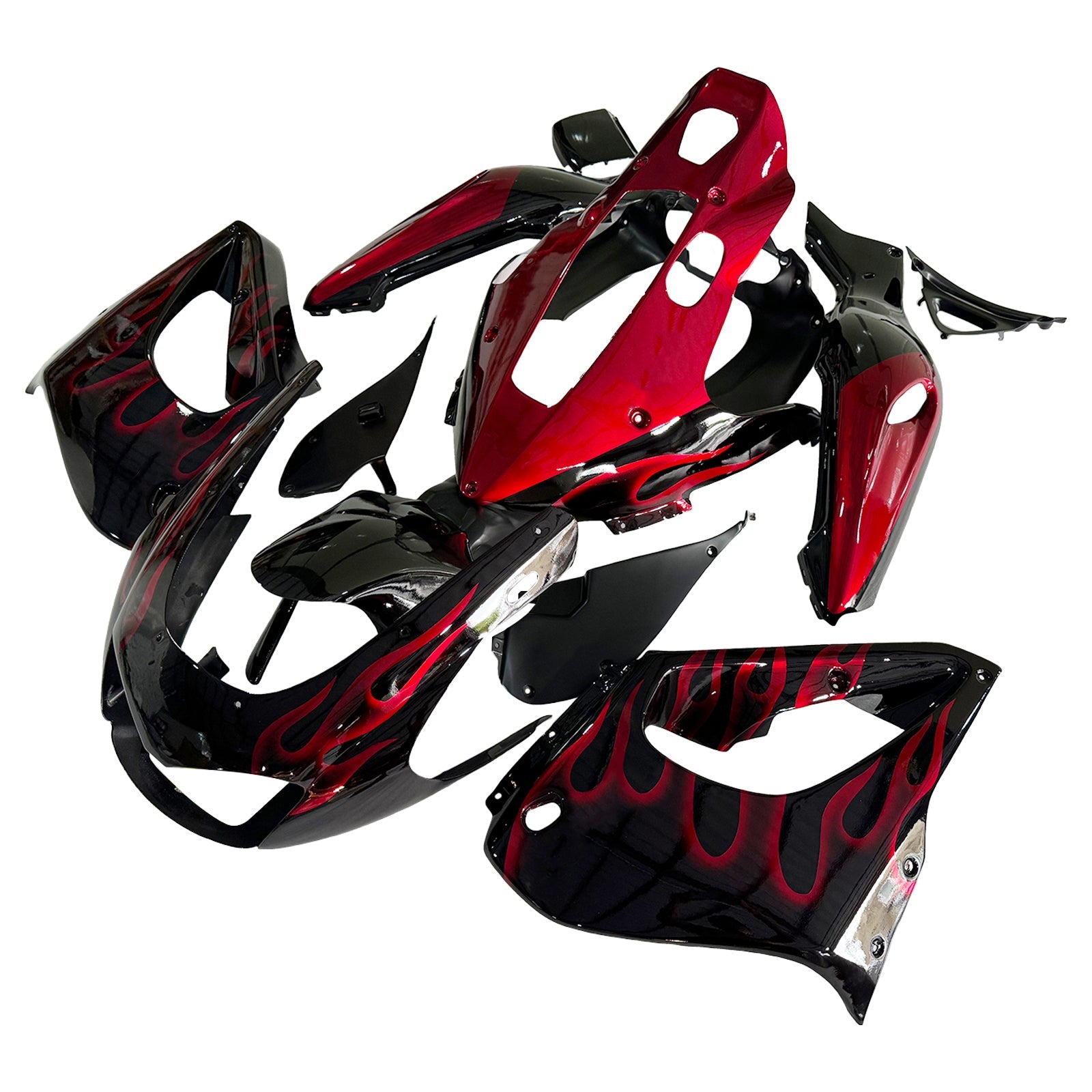 Kit de carénage 'injection carrosserie ABS pour Yamaha YZF1000R Thunderace 1997-2007