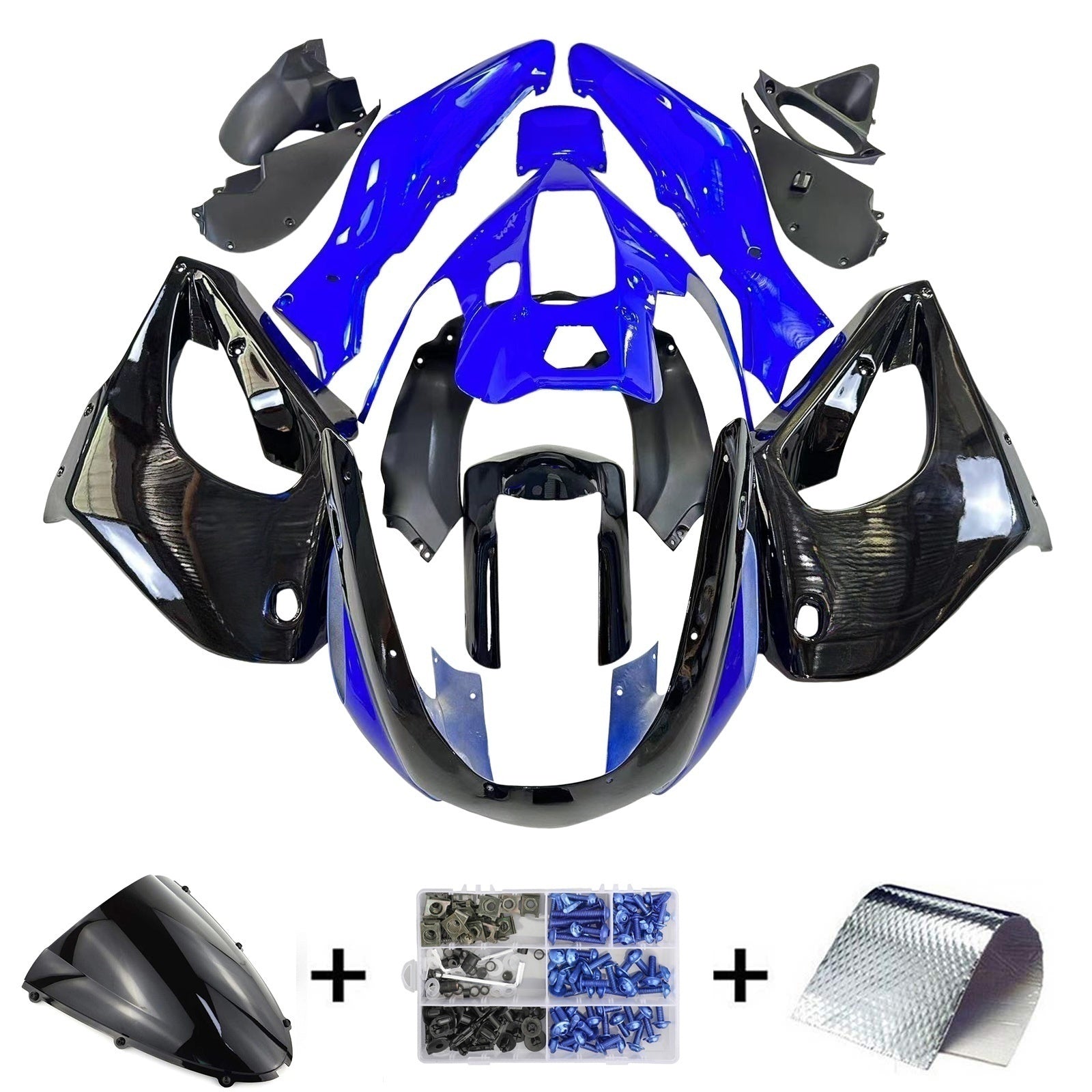 Kit de carénage Amotopart Yamaha YZF1000R Thunderace 1997-2007