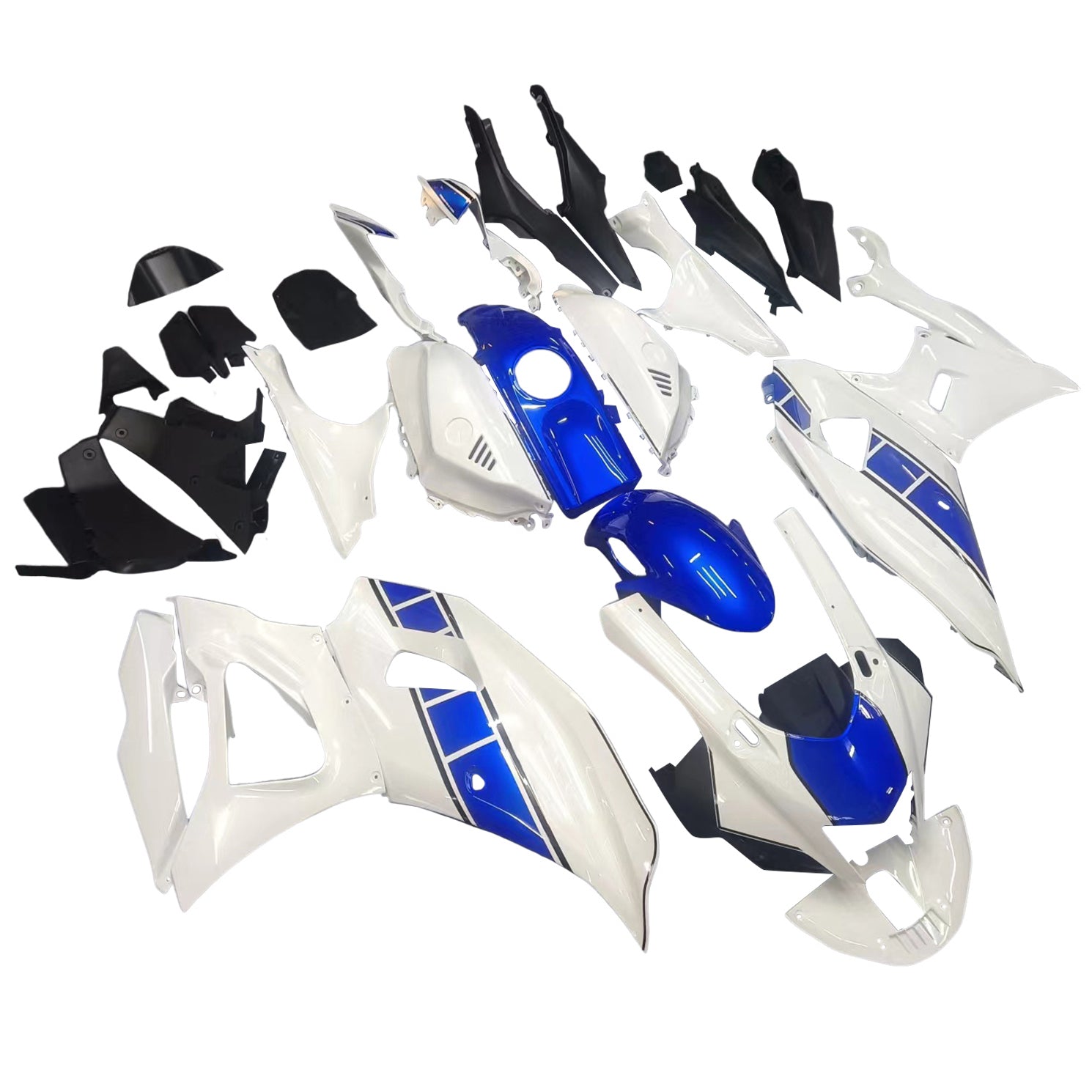 Amotopart Yamaha YZF-R7 2021-2025 ABS muovinen korin suojasarja
