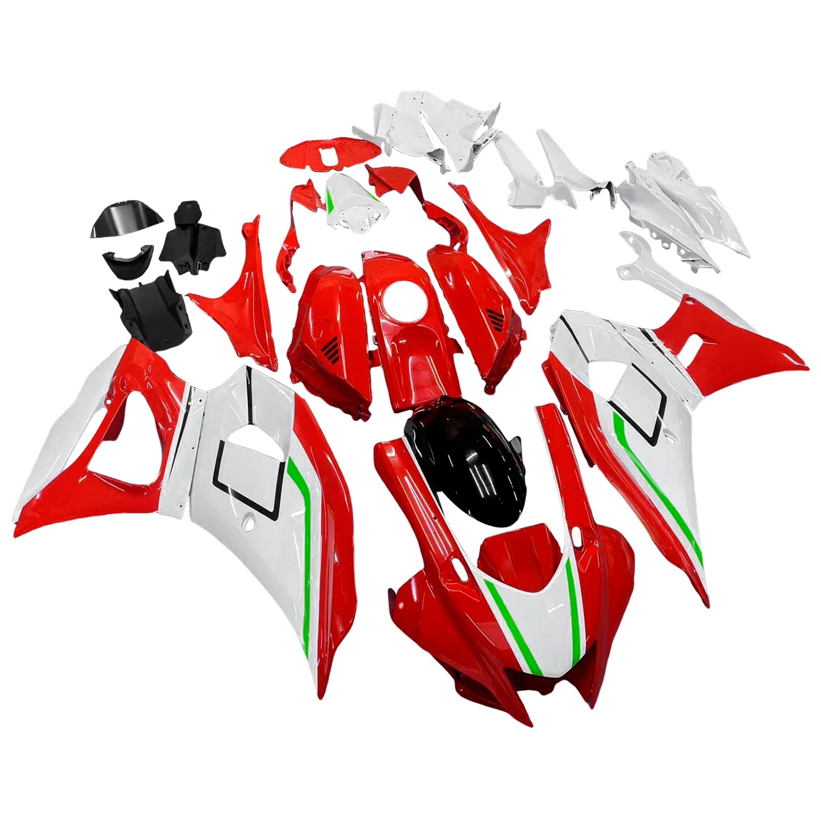 Ruiskutussuojasarja Yamaha YZF-R7 2021-2025 ABS muovinen kori