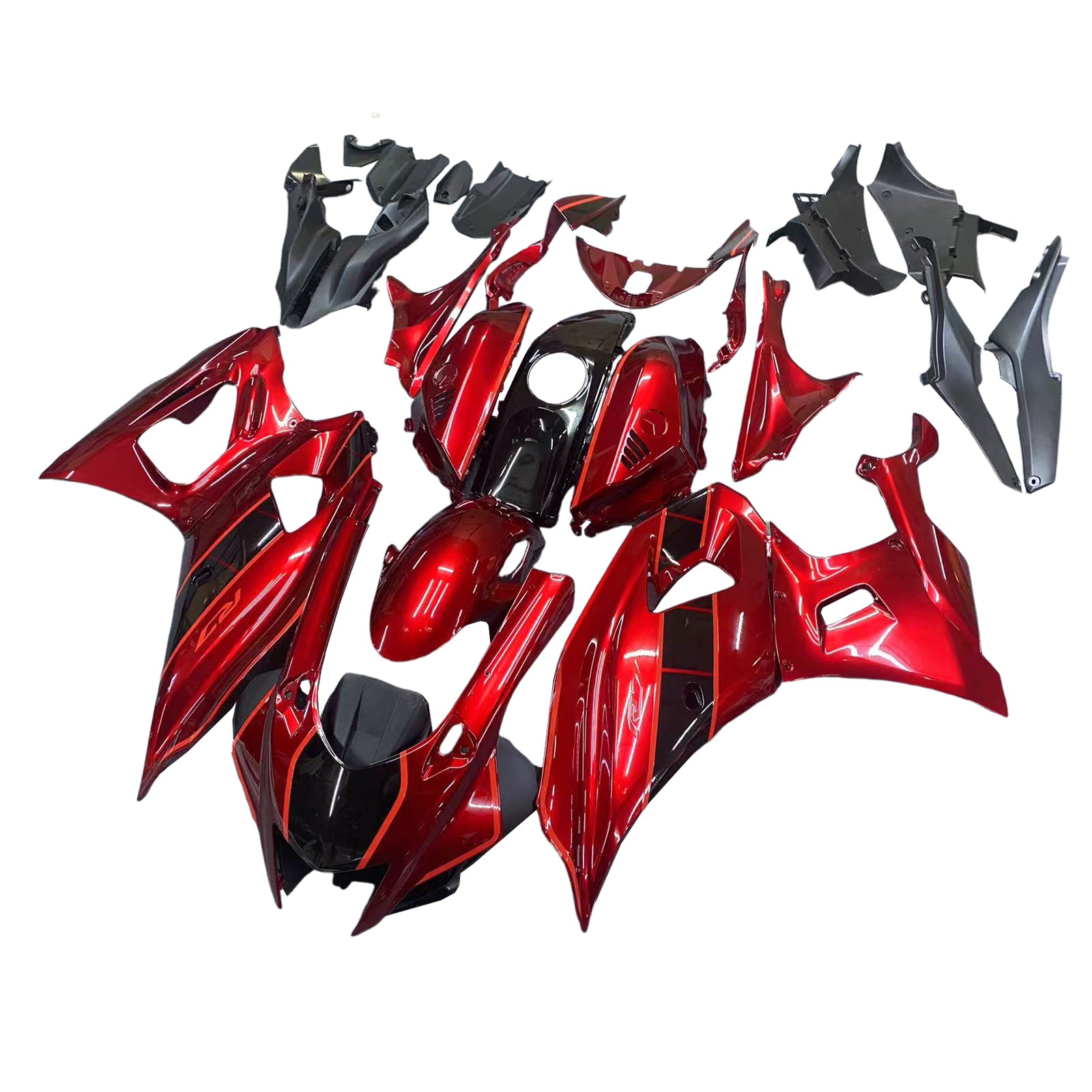 Komplet oklepa za vbrizgavanje Yamaha YZF-R7 2021-2025 Karoserija iz ABS plastike