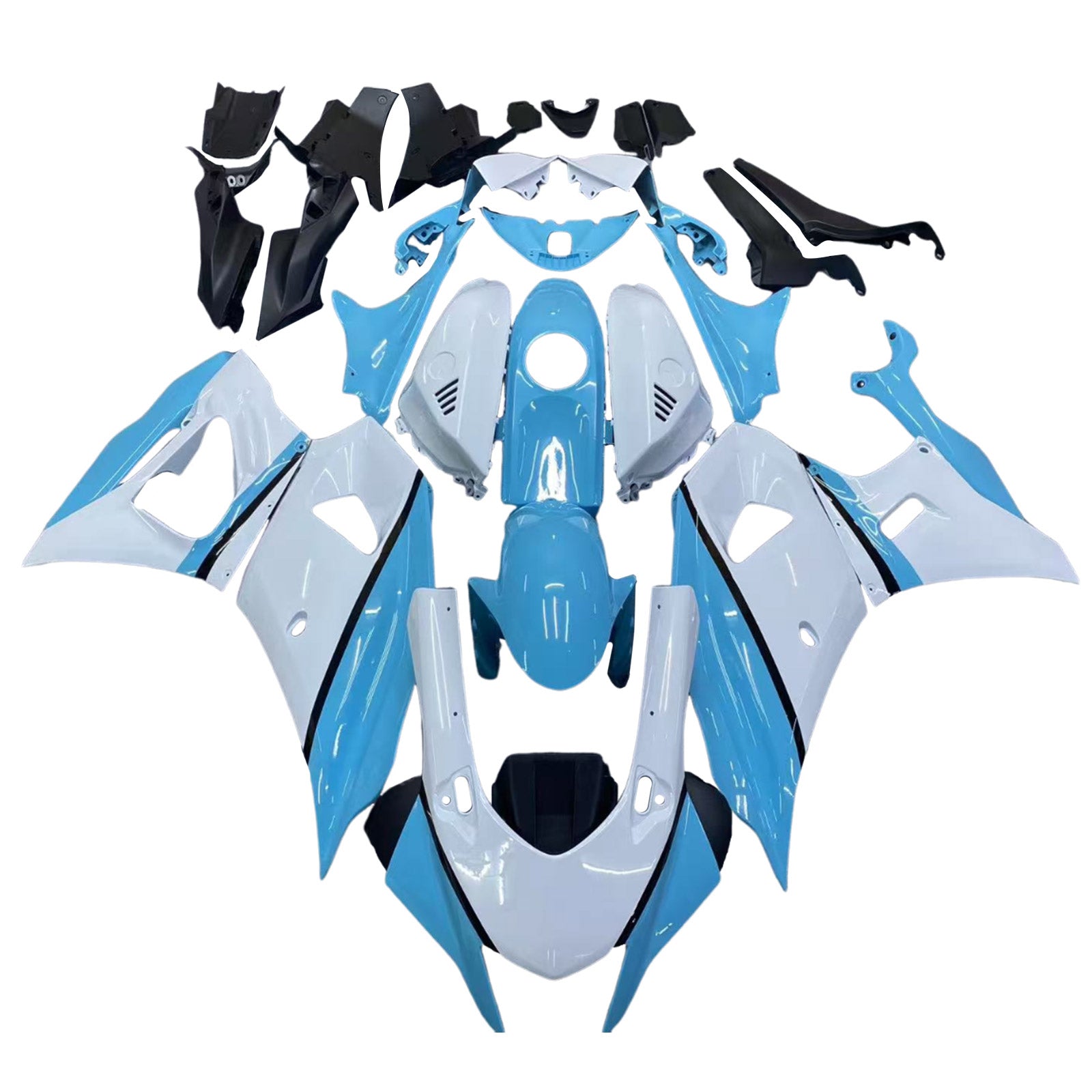 Komplet oklepa za vbrizgavanje Yamaha YZF-R7 2021-2025 Karoserija iz ABS plastike