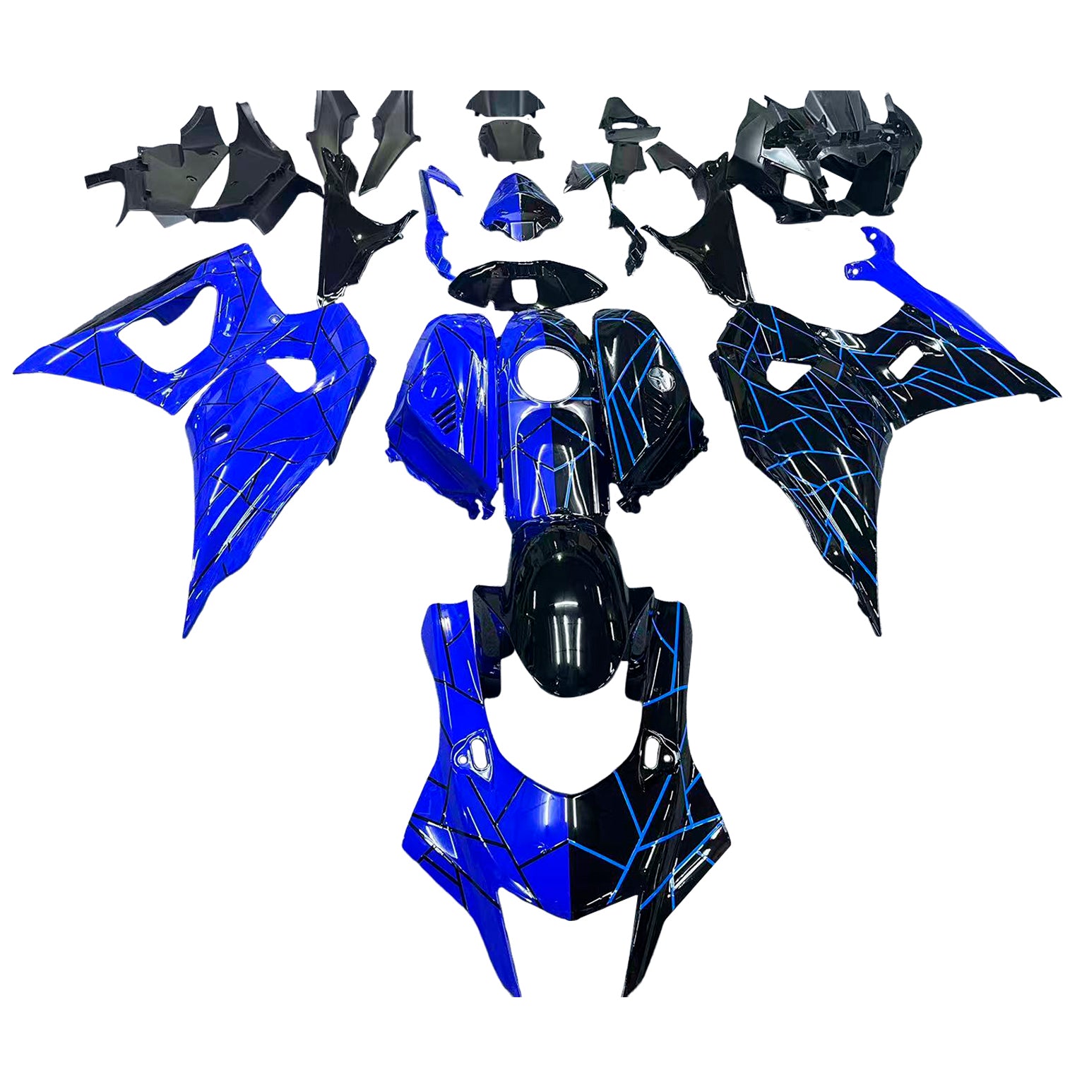 Komplet oklepa za vbrizgavanje Yamaha YZF-R7 2021-2025 Karoserija iz ABS plastike