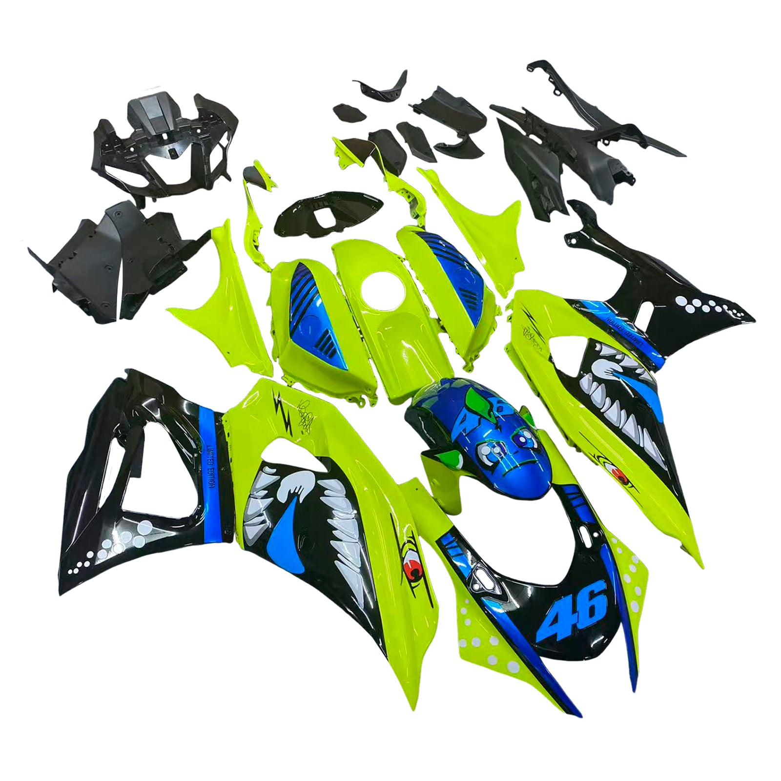 Kit de carénage d'injection Yamaha YZF-R7 2021-2025, carrosserie en plastique ABS