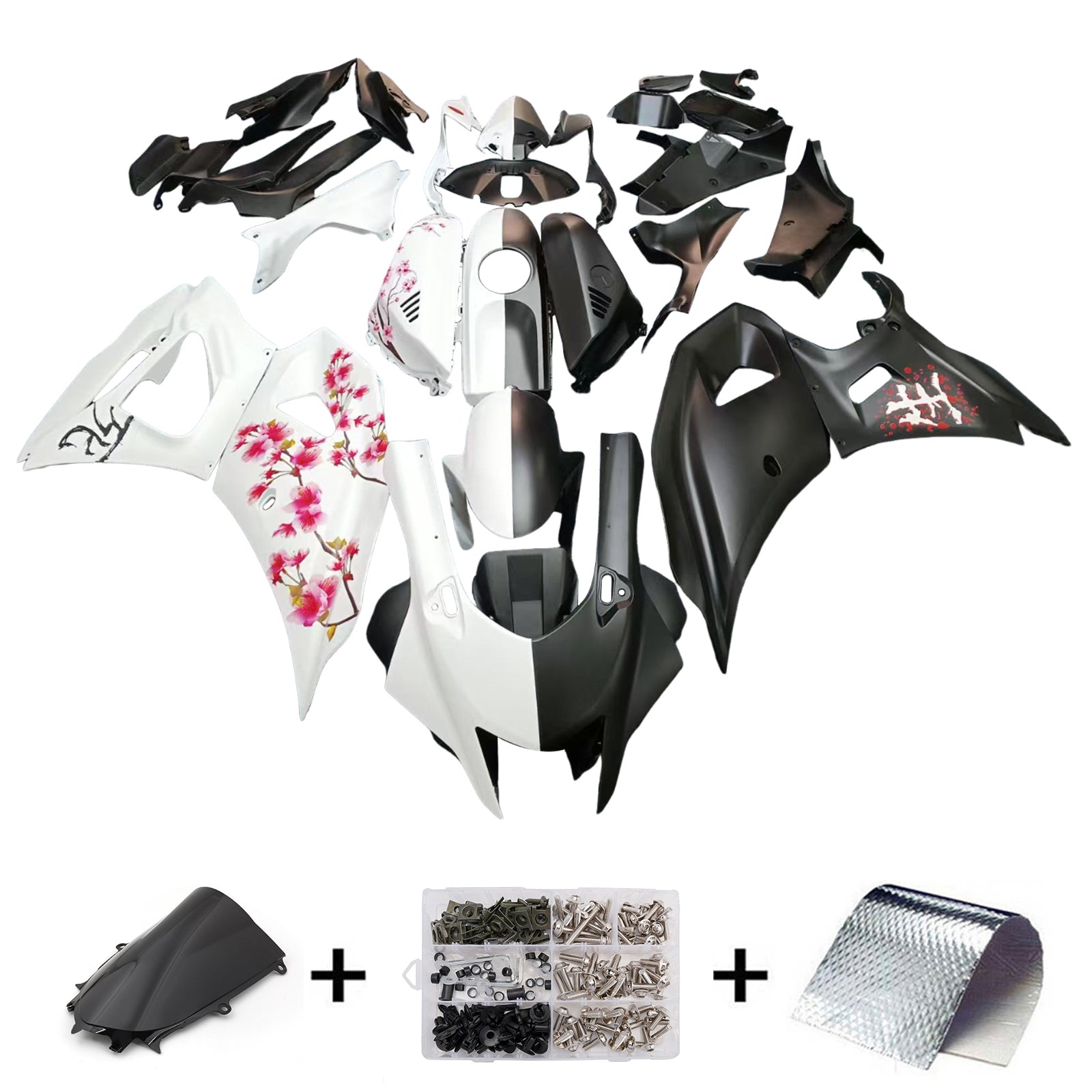 Kit carena iniettata in plastica ABS per Yamaha YZF-R7 2021-2025