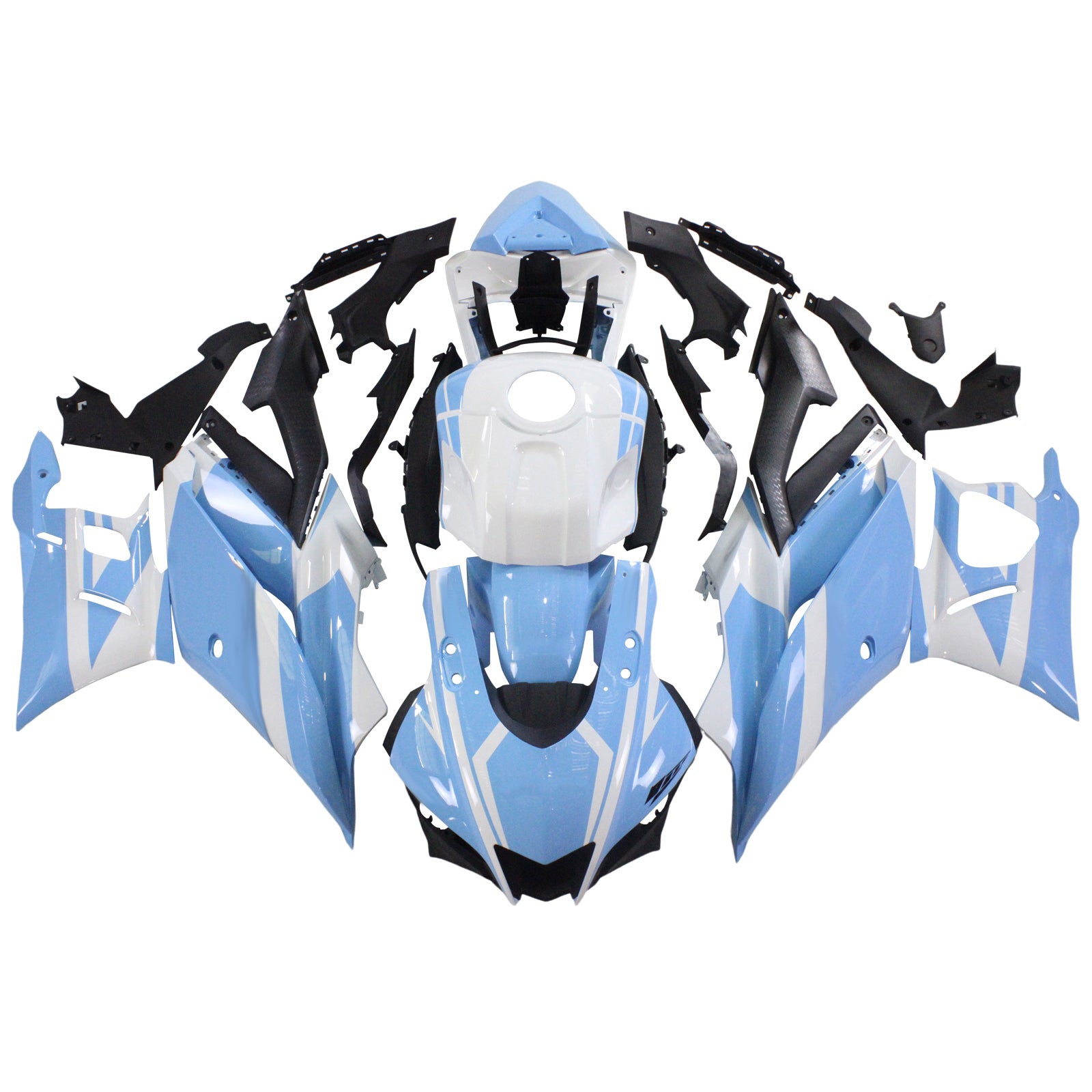 Injekcijski komplet, plastična karoserija ABS za Yamaha YZF R3 R25 2022-2024
