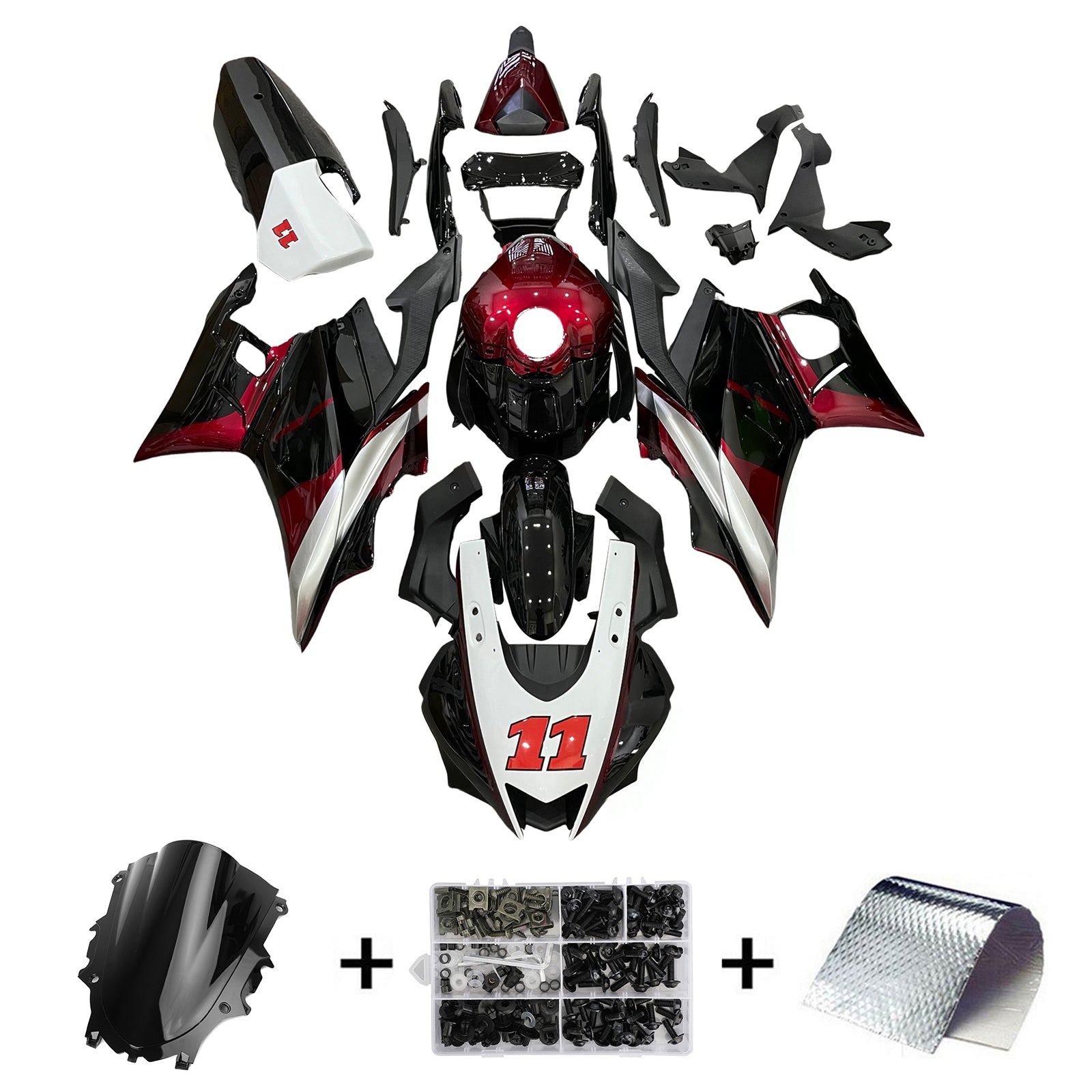 Kit Carenado Inyección Yamaha YZF-R3 R25 2022-2023 Carrocería Plástico ABS