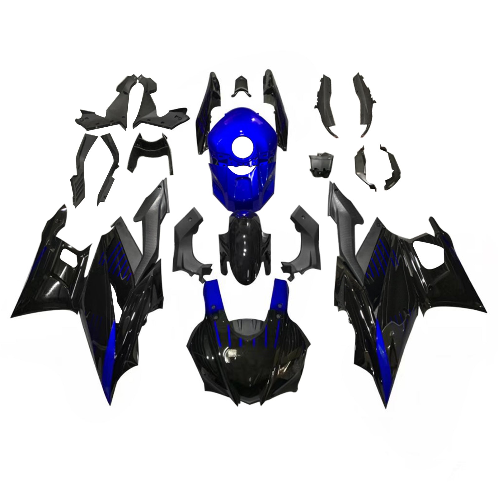 Kit carena iniezione Yamaha YZF-R3 R25 2022-2023 Carrozzeria in plastica ABS