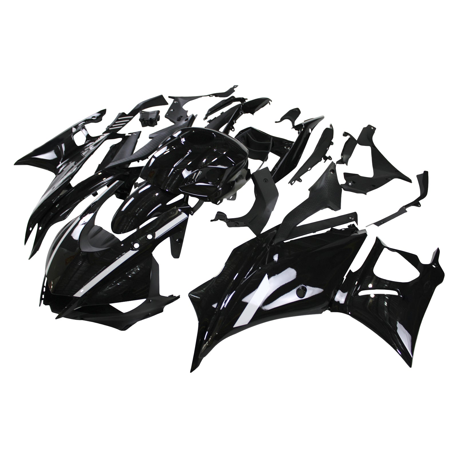 Kit de carénage d'injection Yamaha YZF-R3 R25 2022-2023, carrosserie en plastique ABS