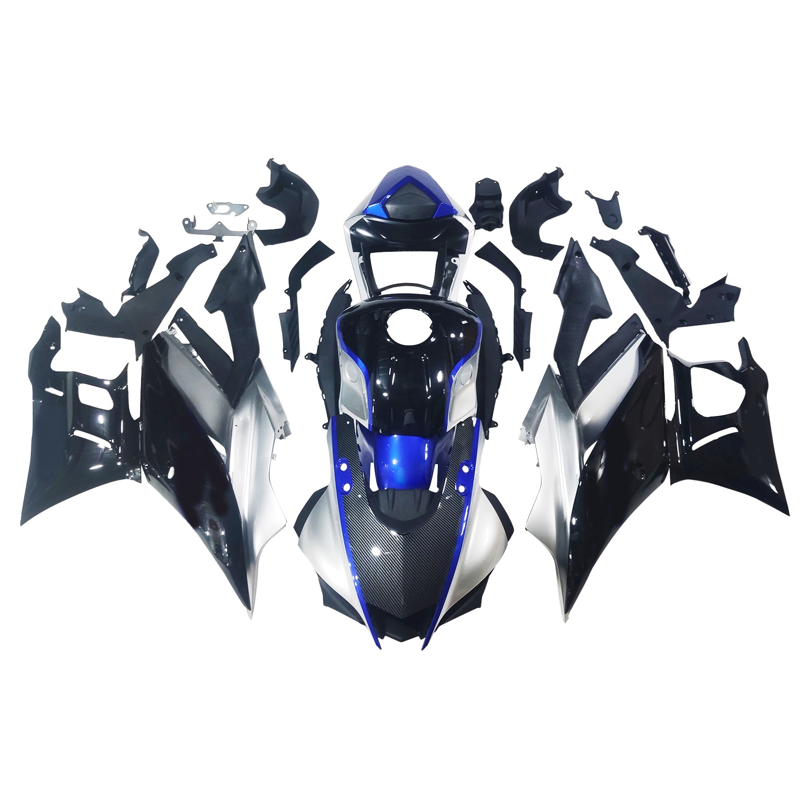 Kit de carénage d'injection Yamaha YZF-R3 R25 2022-2023, carrosserie en plastique ABS