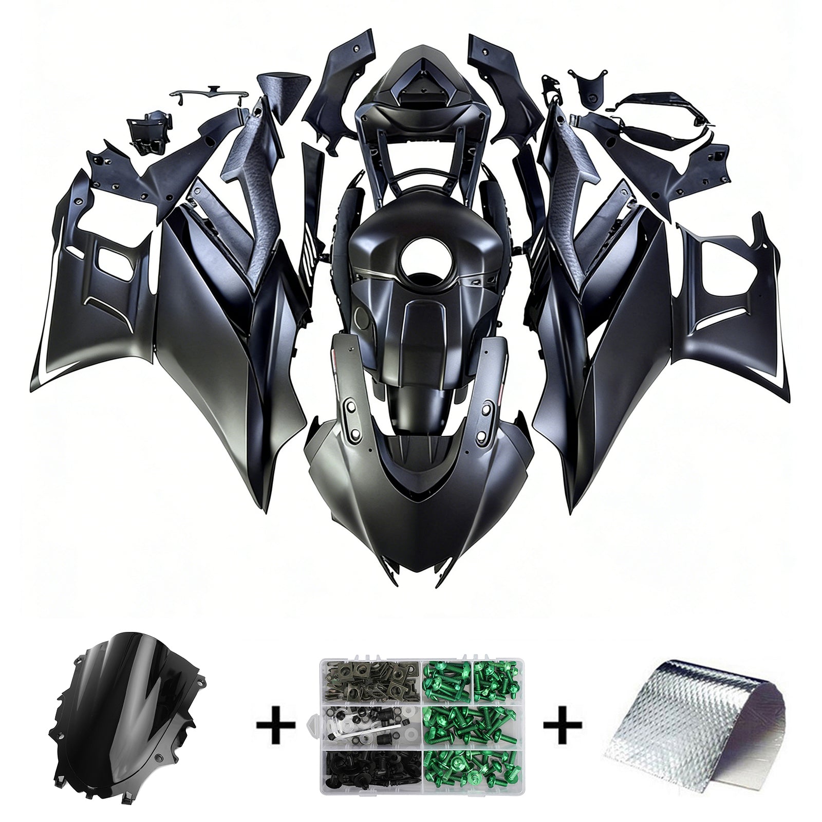 Kit de carénage d'injection Yamaha YZF-R3 R25 2022-2023, carrosserie en plastique ABS