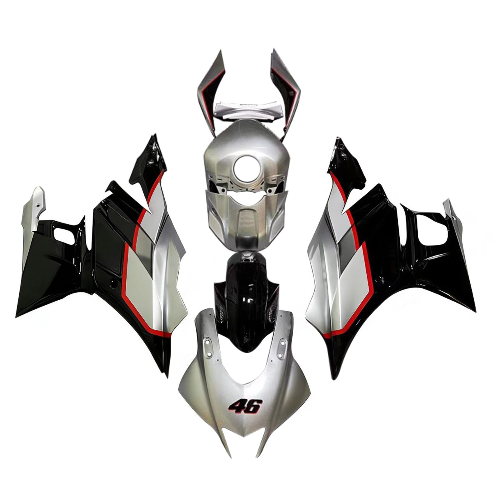 Kit Carenado Inyección Yamaha YZF-R3 R25 2022-2023 Carrocería Plástico ABS