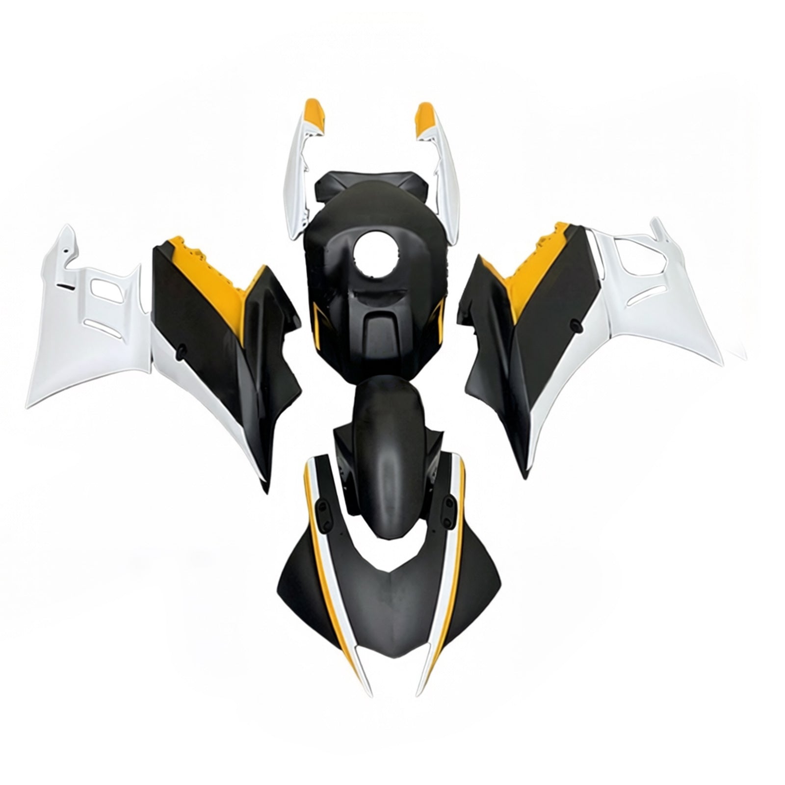 Kit de carénage d'injection Yamaha YZF-R3 R25 2022-2023, carrosserie en plastique ABS
