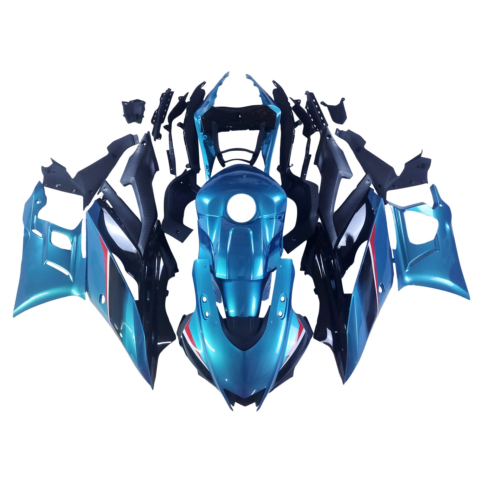 Zestaw owiewek wtryskowych Yamaha YZF-R3 R25 2022-2023 Nadwozie plastikowe ABS