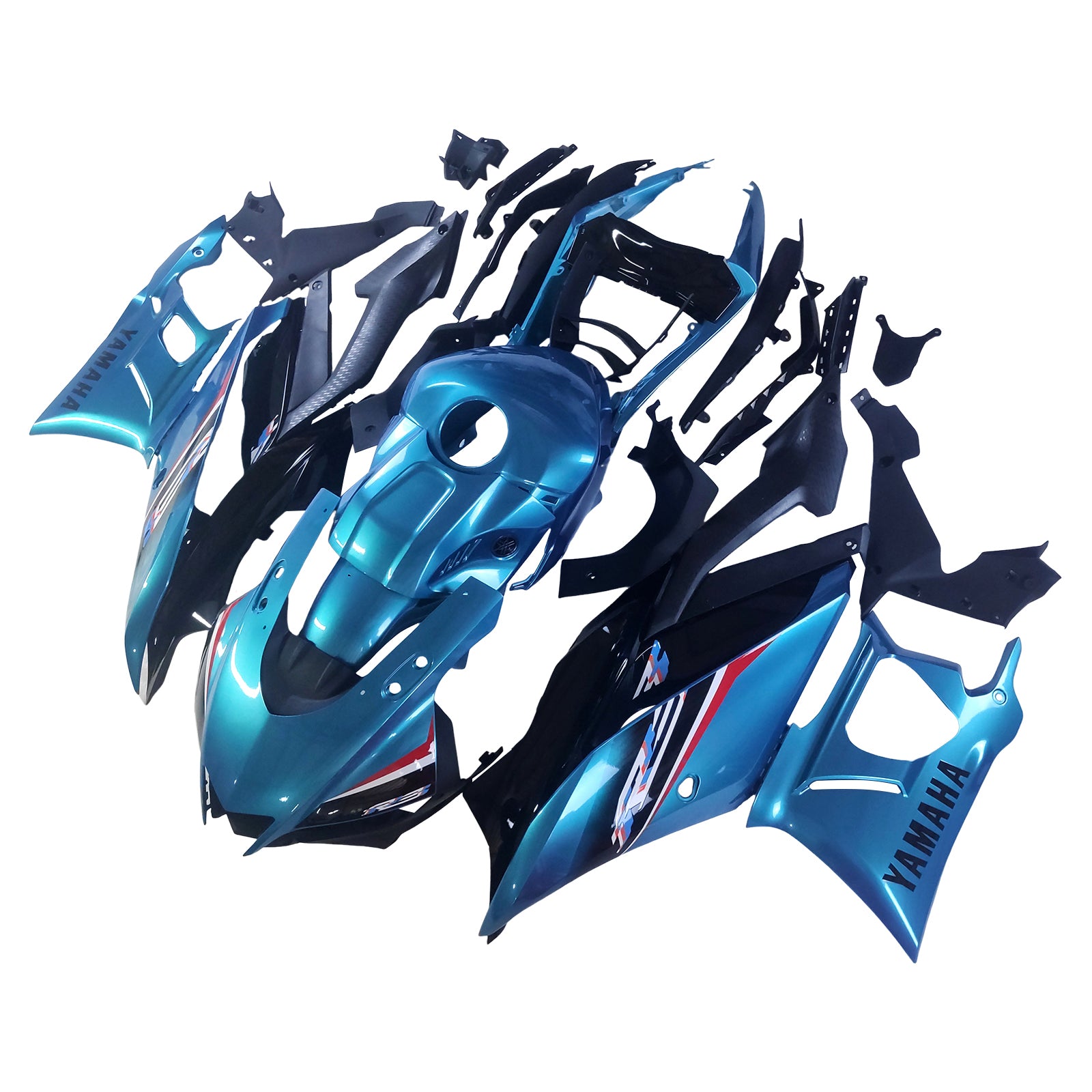 Kit de carénage d'injection Yamaha YZF-R3 R25 2022-2023, carrosserie en plastique ABS