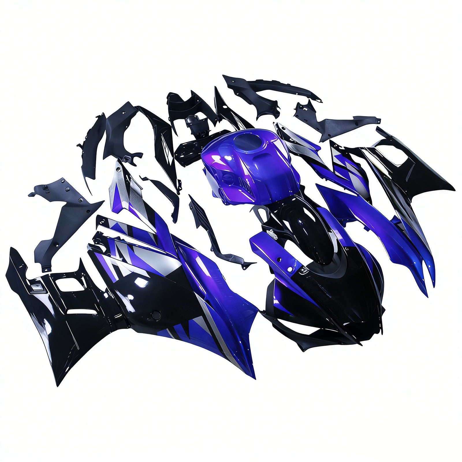 Kit de carénage d'injection Yamaha YZF-R3 R25 2022-2023, carrosserie en plastique ABS