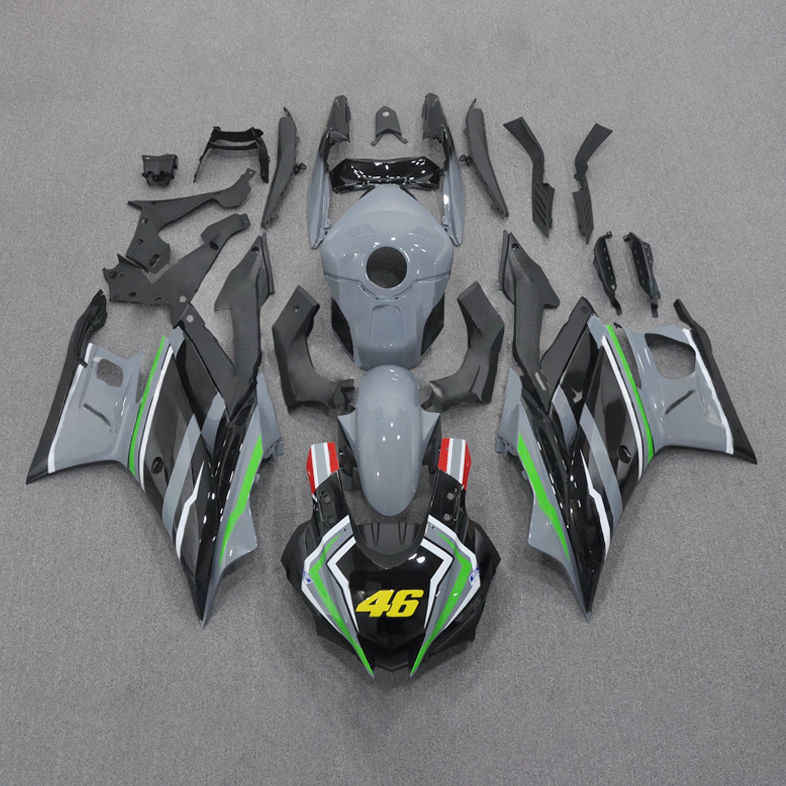 Kit de carénage d'injection Yamaha YZF-R3 R25 2022-2023, carrosserie en plastique ABS