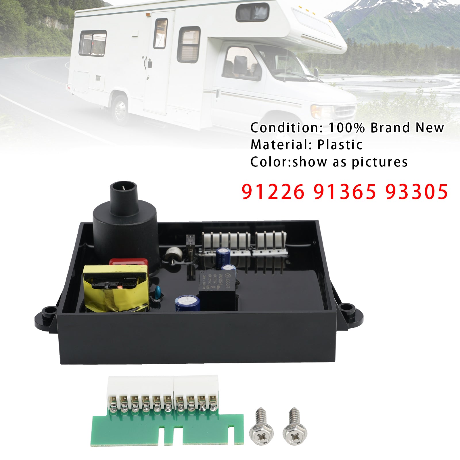 Ohjauspiirilevy Atwoodille 91226 91365 93305 RV vedenlämmitin