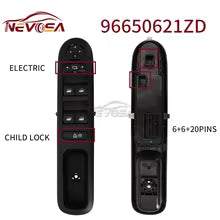 Interruptor de ventana Premium para Peugeot 3008/5008 2010-2016 96650621ZD