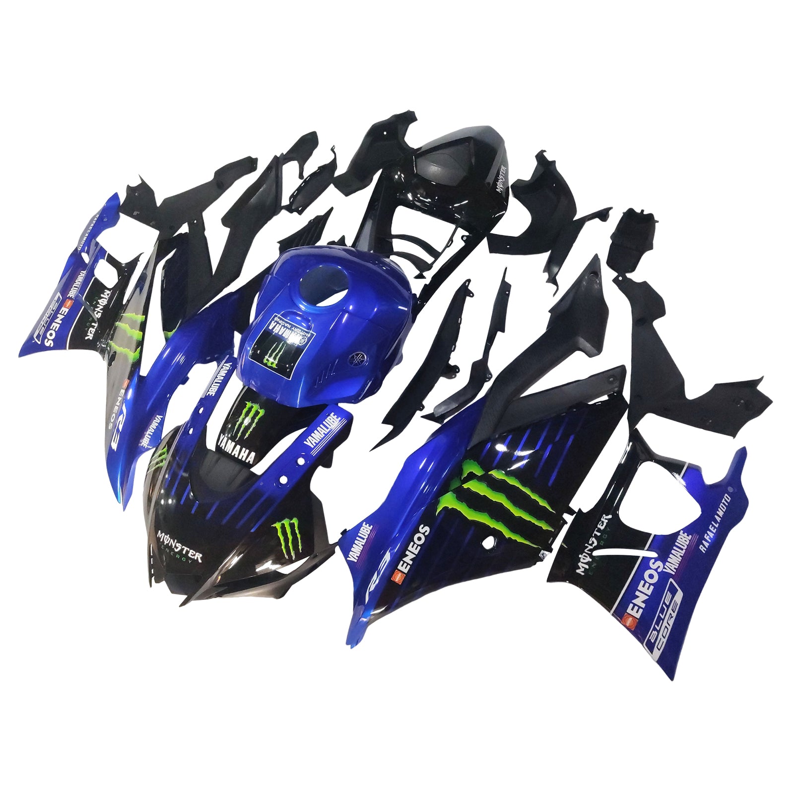 Injektiotapapakkaus, ABS-muovinen kori Yamaha YZF R3 R25 2022-2024