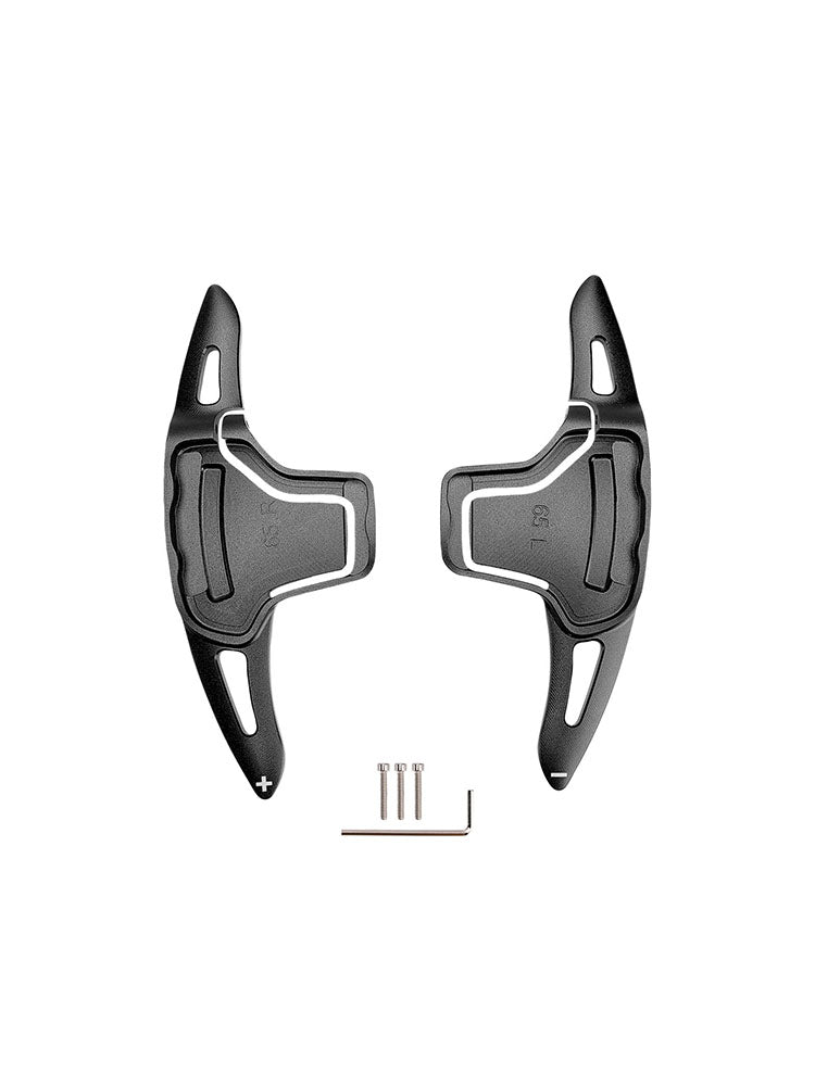 Stuurschakelpaddles voor Kia K5 2016-2019, zwart aluminium