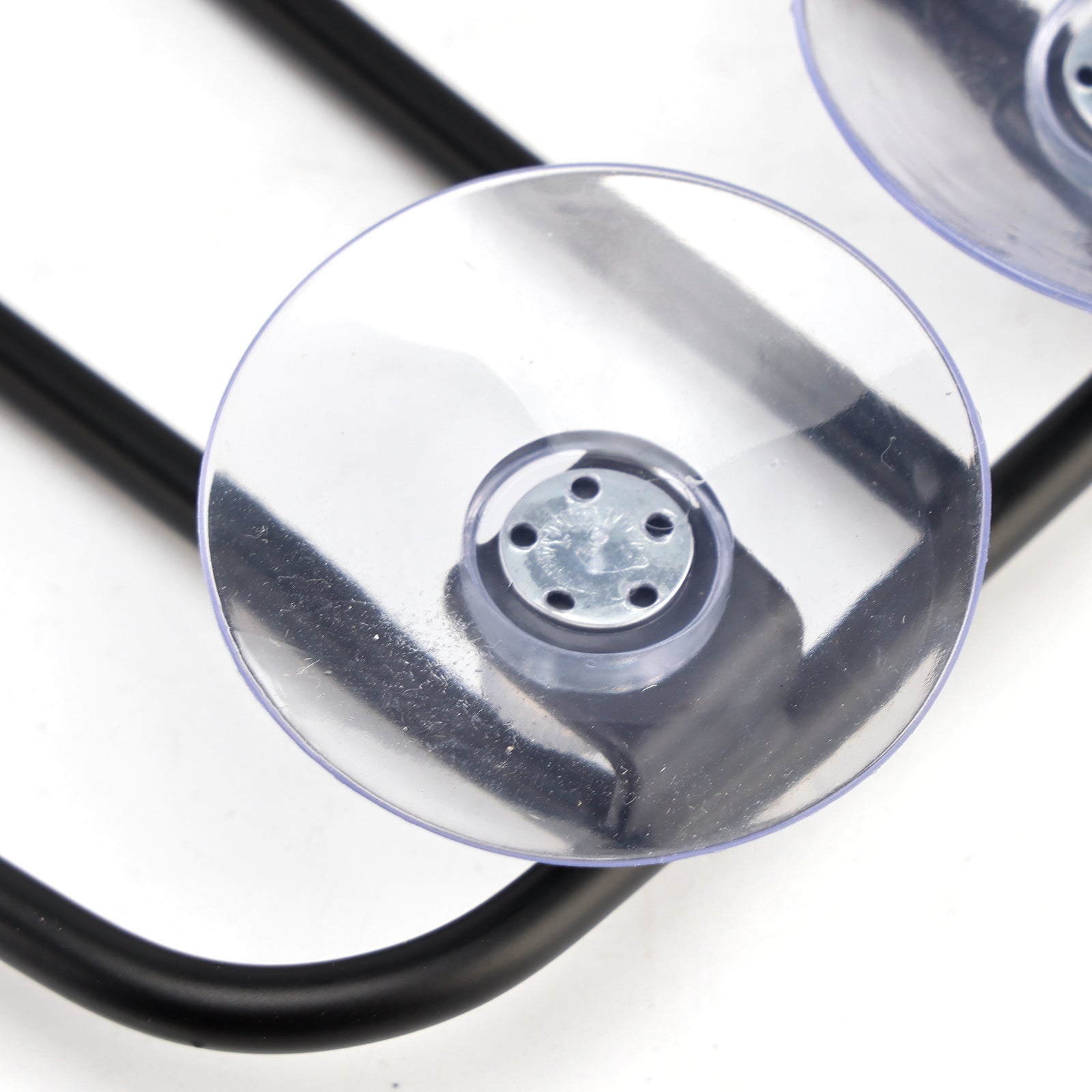 Univerzalno črno klasično držalo za rezervoar za motorna kolesa s priseski