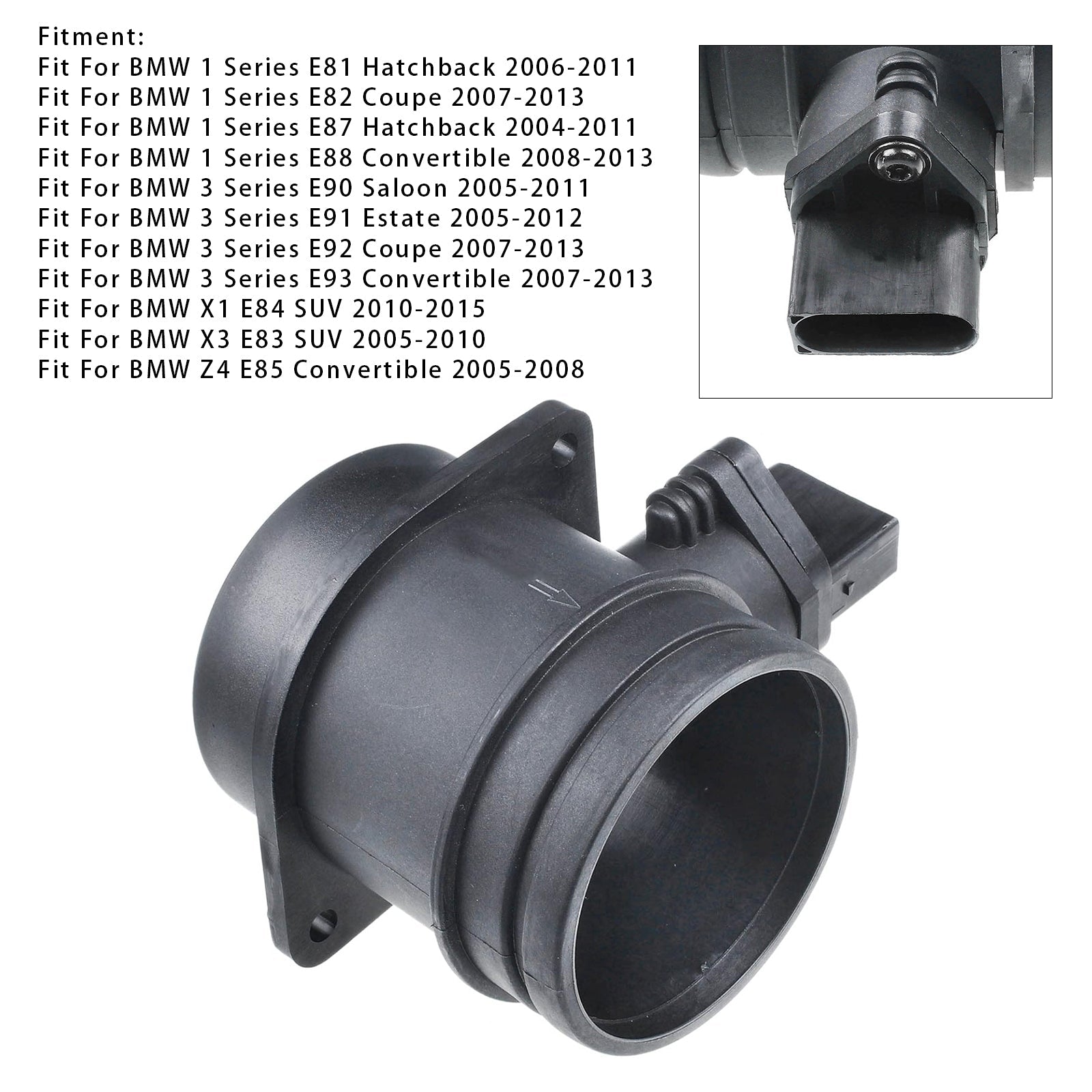 Senzor merilnika pretoka d'zračna masa za BMW E82 E87 E90 E91 E92 04-12 0280218159